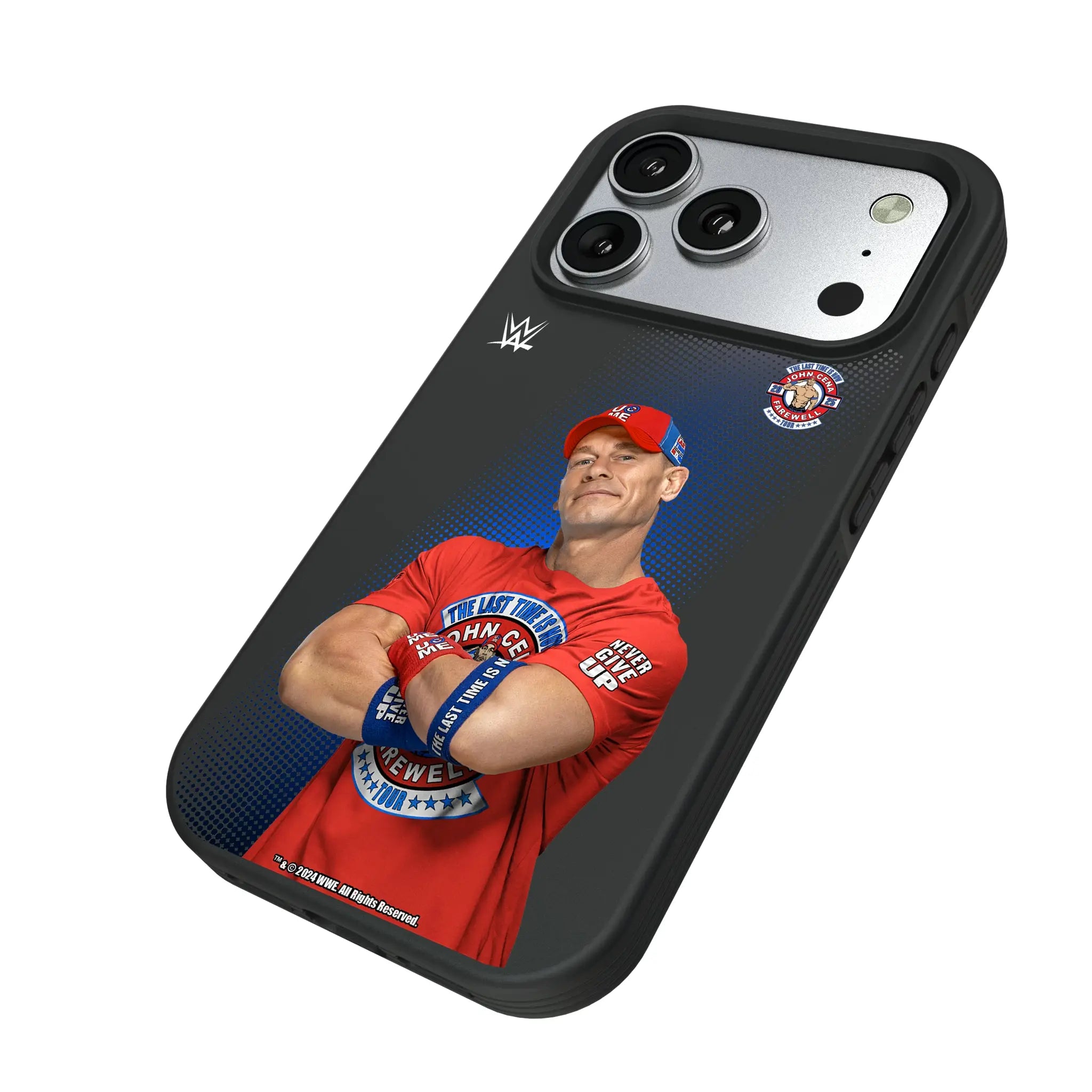 John Cena Farewell Tour Superstar iPhone Bump Phone Case for Apple iPhone - Isometric View#Device_iPhone 17 Pro