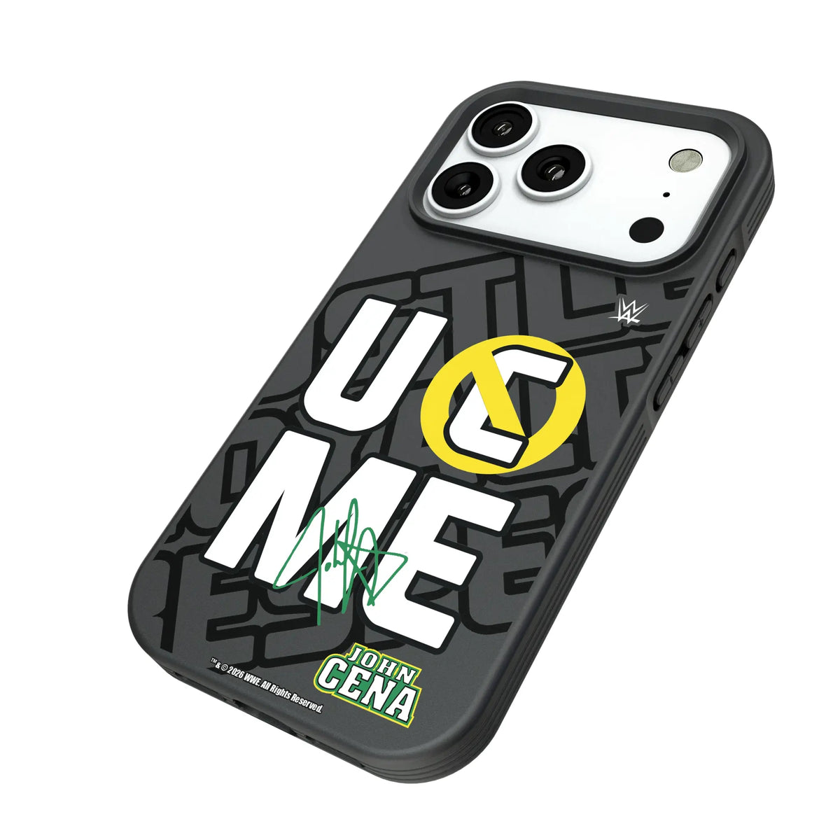 John Cena Impact iPhone Bump Phone Case for Apple iPhone - Isometric View#Device_iPhone 18 Pro