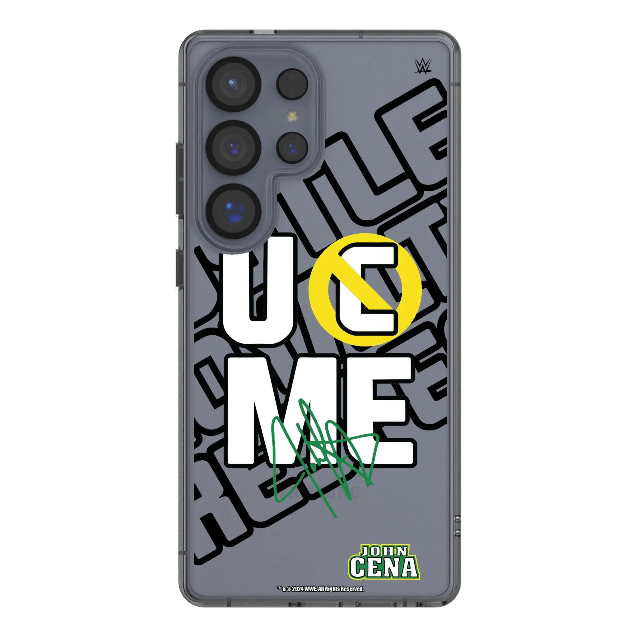 John Cena Impact Galaxy Clear Phone Case for Samsung Galaxy