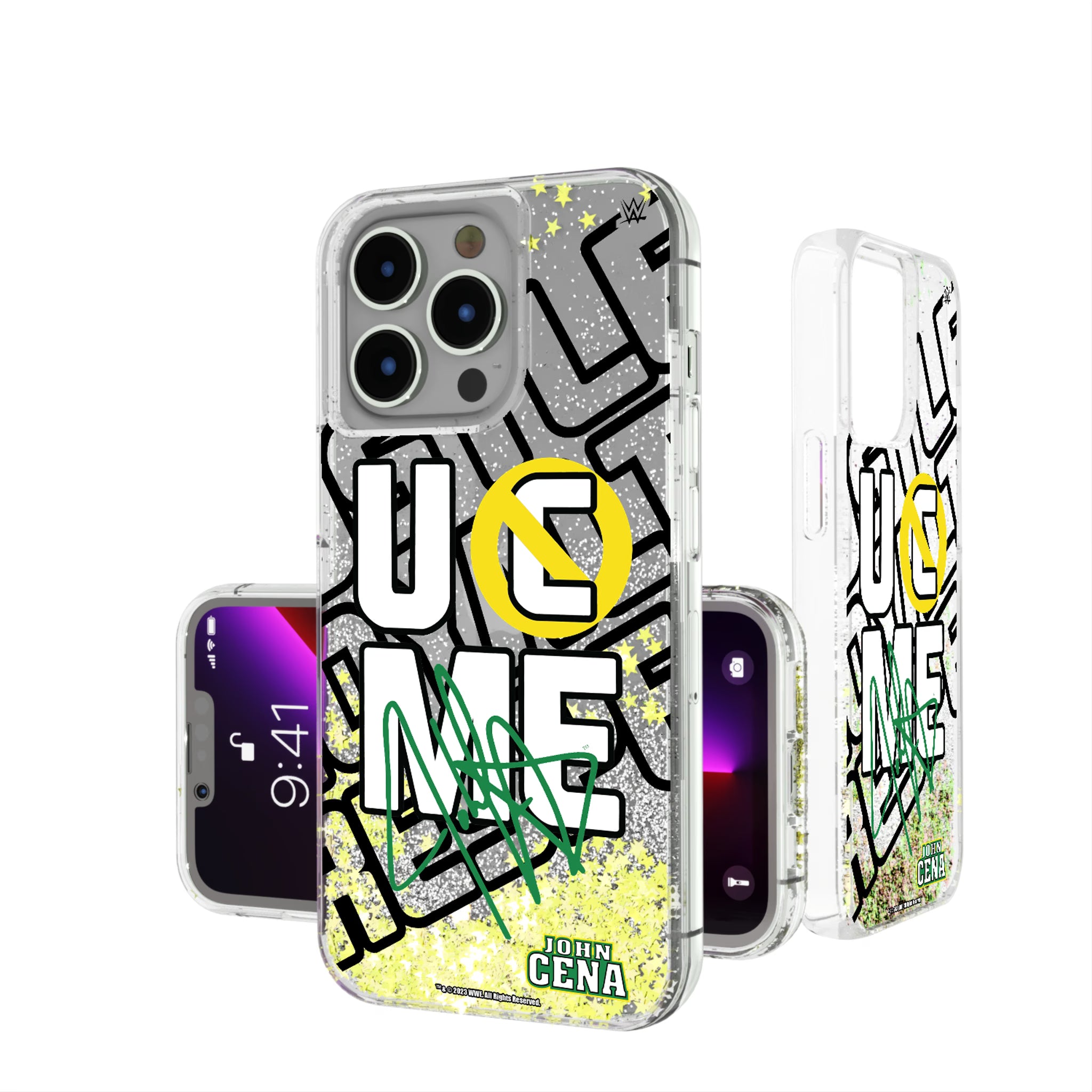 John Cena Impact iPhone Glitter Phone Case for Apple iPhone