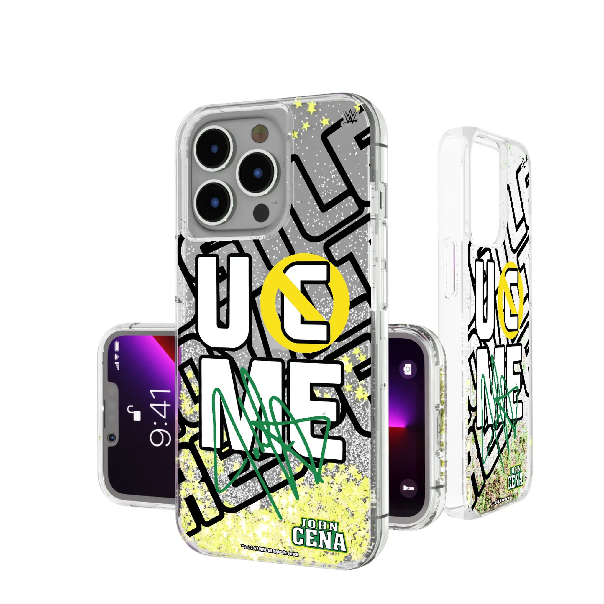John Cena Impact iPhone Glitter Phone Case for Apple iPhone