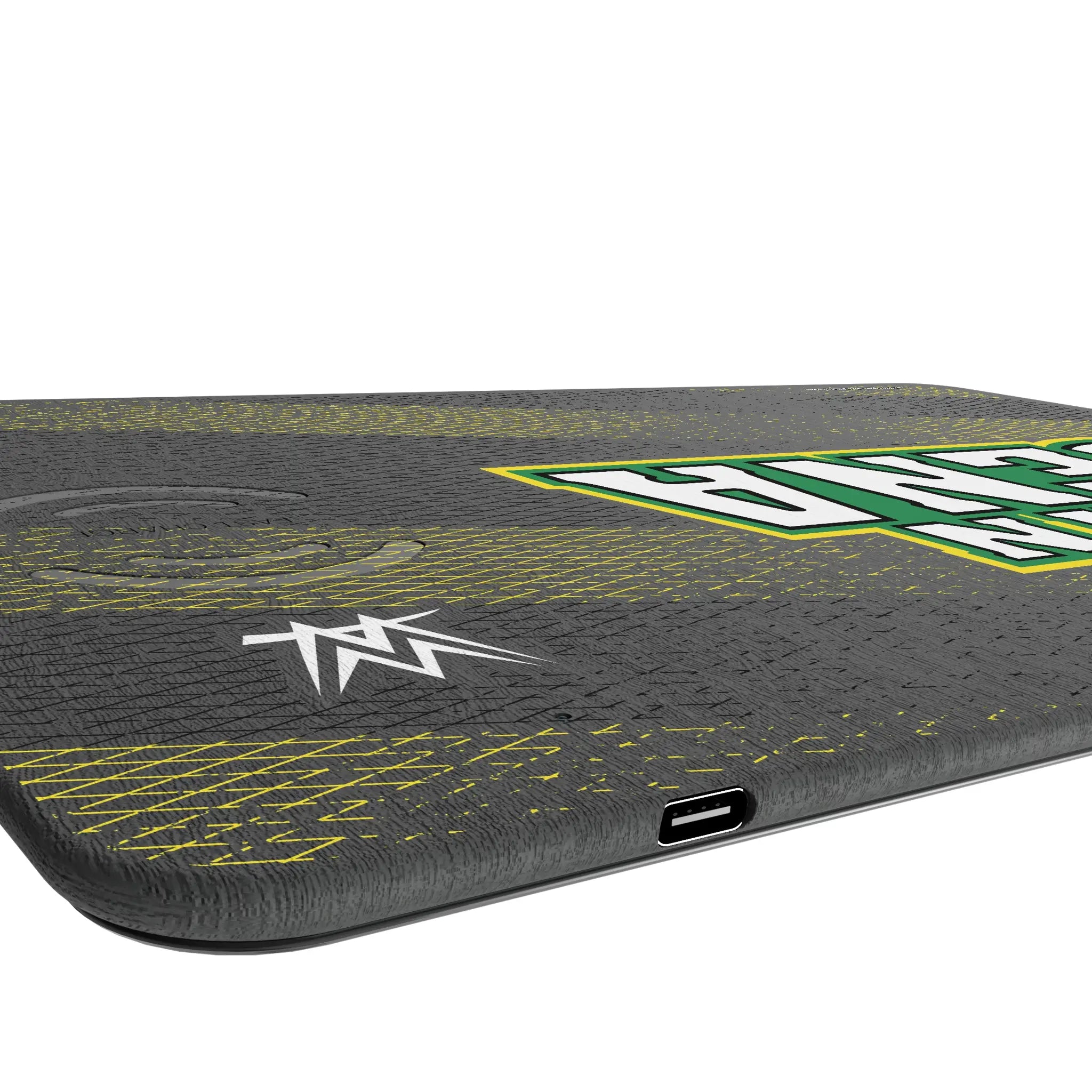 John Cena Steel 15-Watt Wireless Charger and Mouse Pad