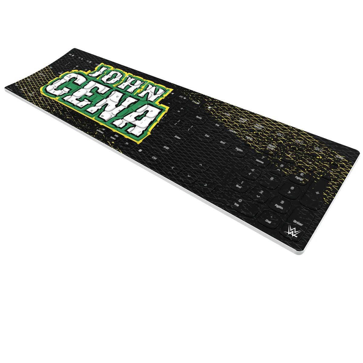 John Cena Steel KKB605 Curved Wireless Keyboard - Isometric View