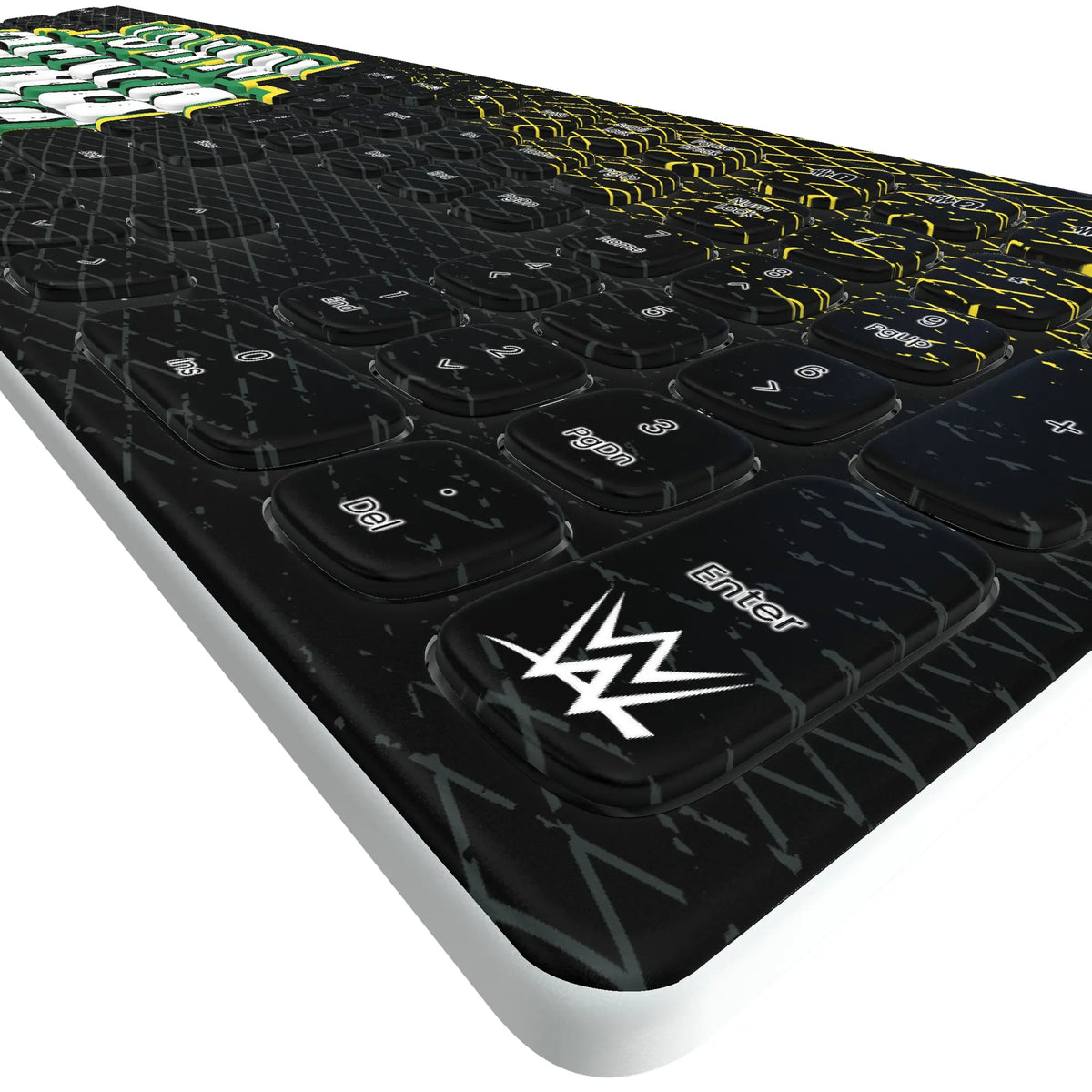 John Cena Steel KKB605 Curved Wireless Keyboard - Detail