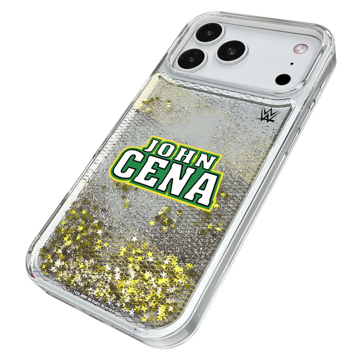 John Cena Steel iPhone Glitter Phone Case for Apple iPhone - Isometric View#Device_iPhone 18 Pro Max