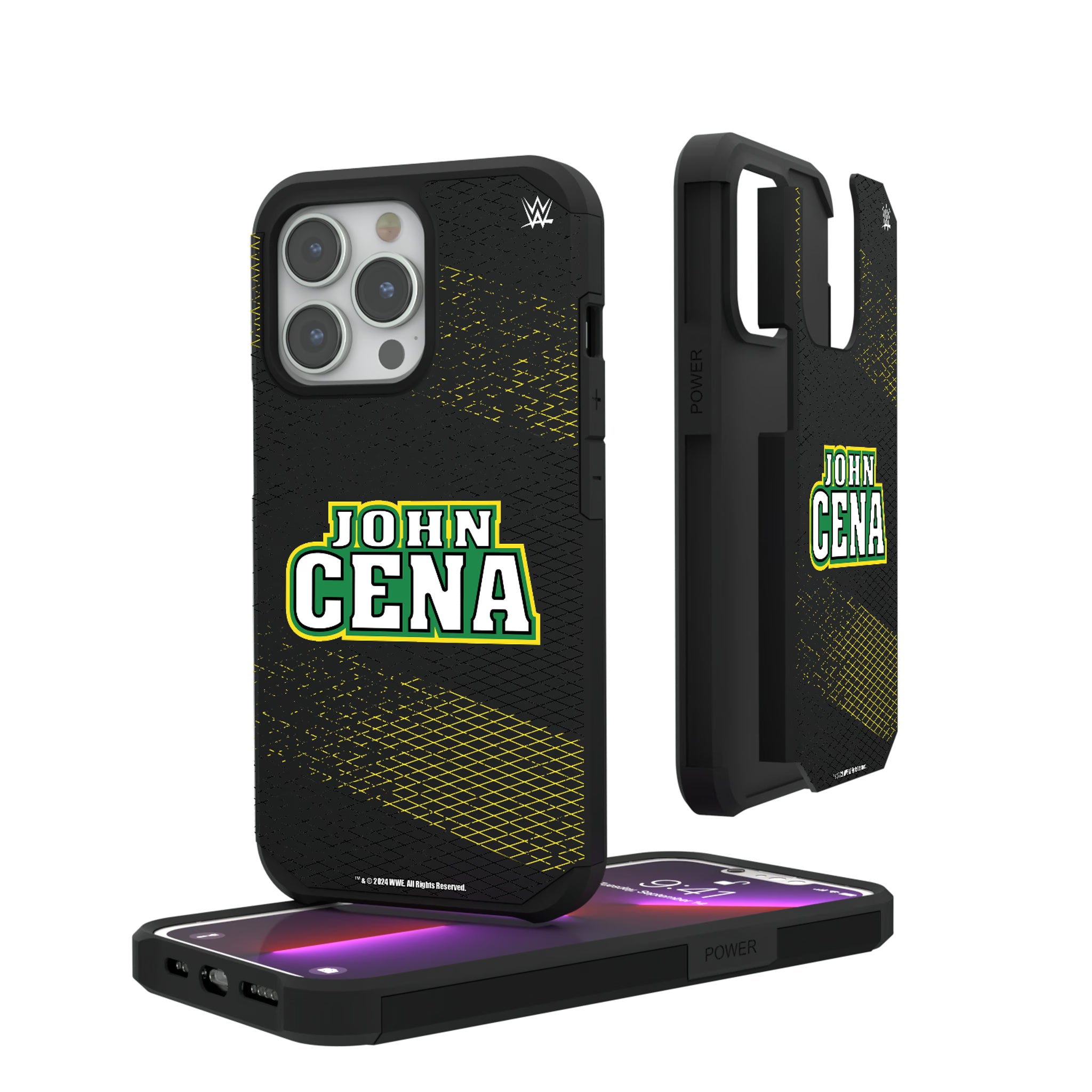 John Cena Steel iPhone Rugged Phone Case for Apple iPhone#Device_iPhone 13 Pro