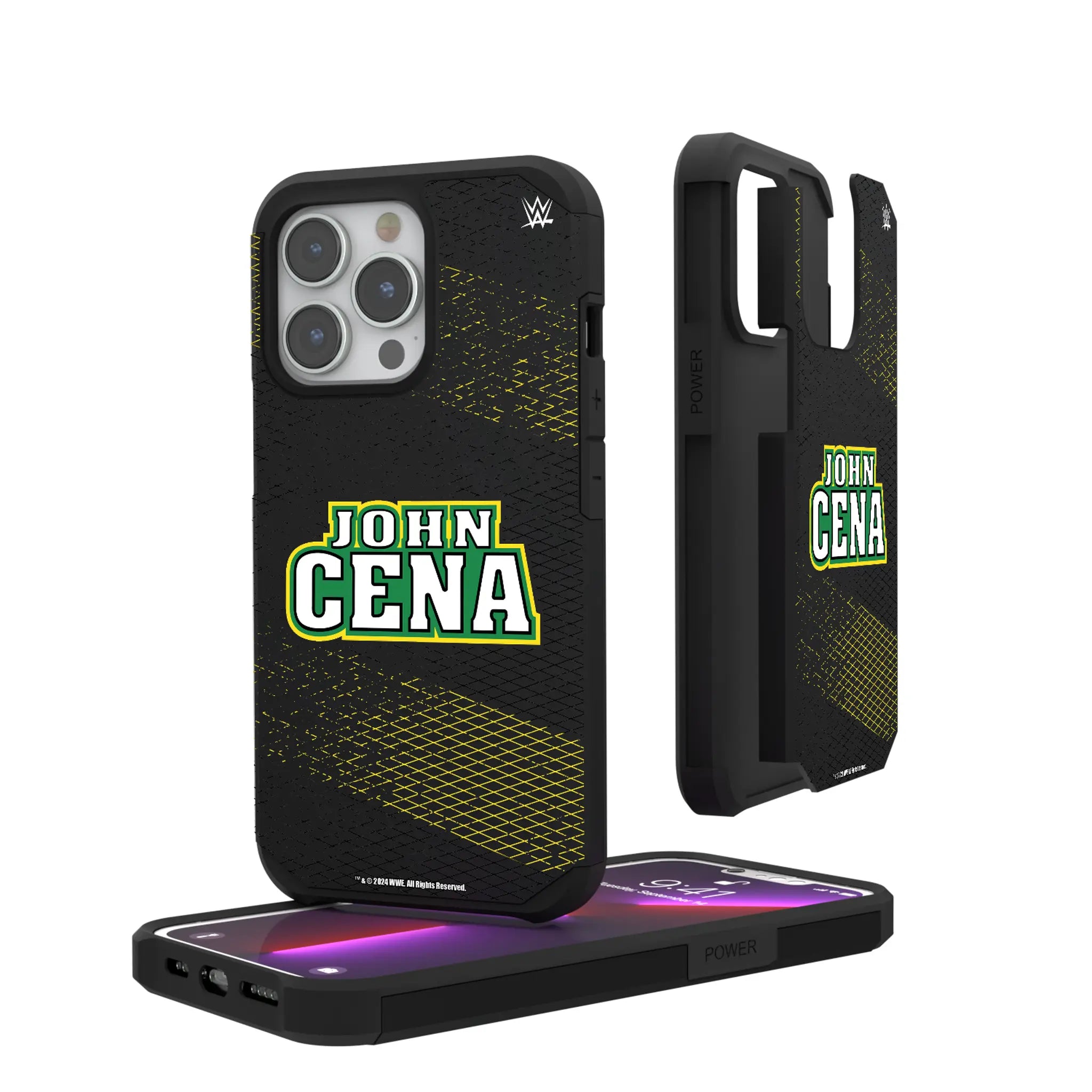 John Cena Steel iPhone Rugged Phone Case for Apple iPhone