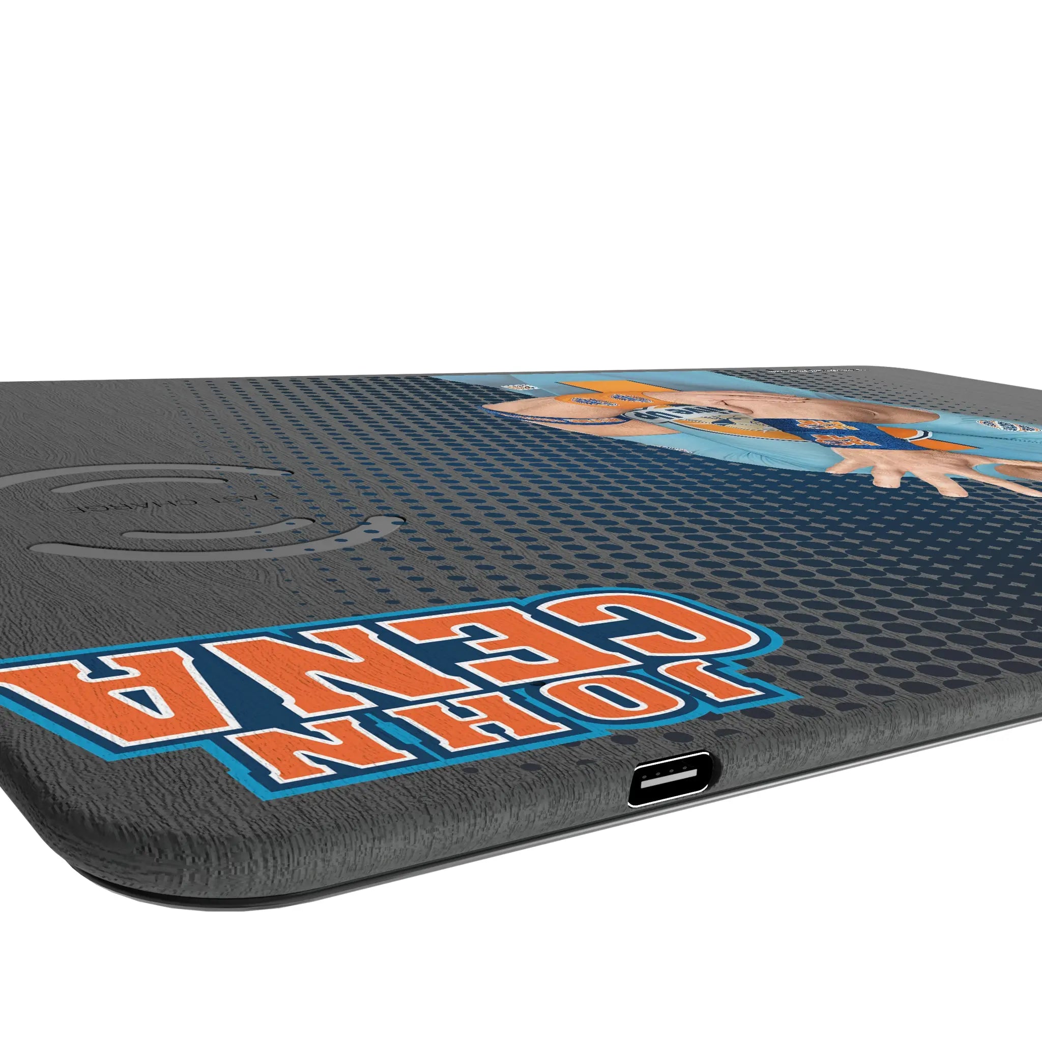 John Cena Superstar 15-Watt Wireless Charger and Mouse Pad