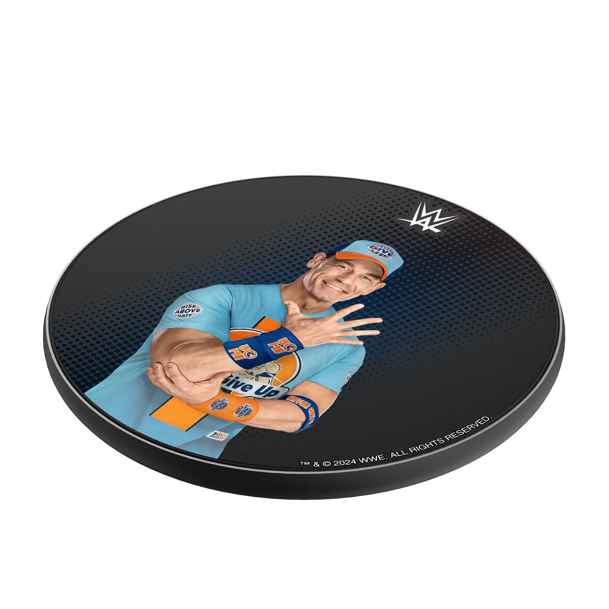John Cena Superstar 15-Watt Wireless Charger - Isometric View