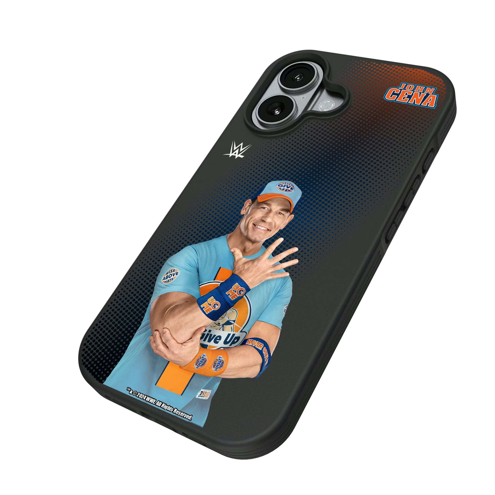 John Cena Superstar iPhone Bump Phone Case for Apple iPhone - Isometric View#Device_iPhone 17