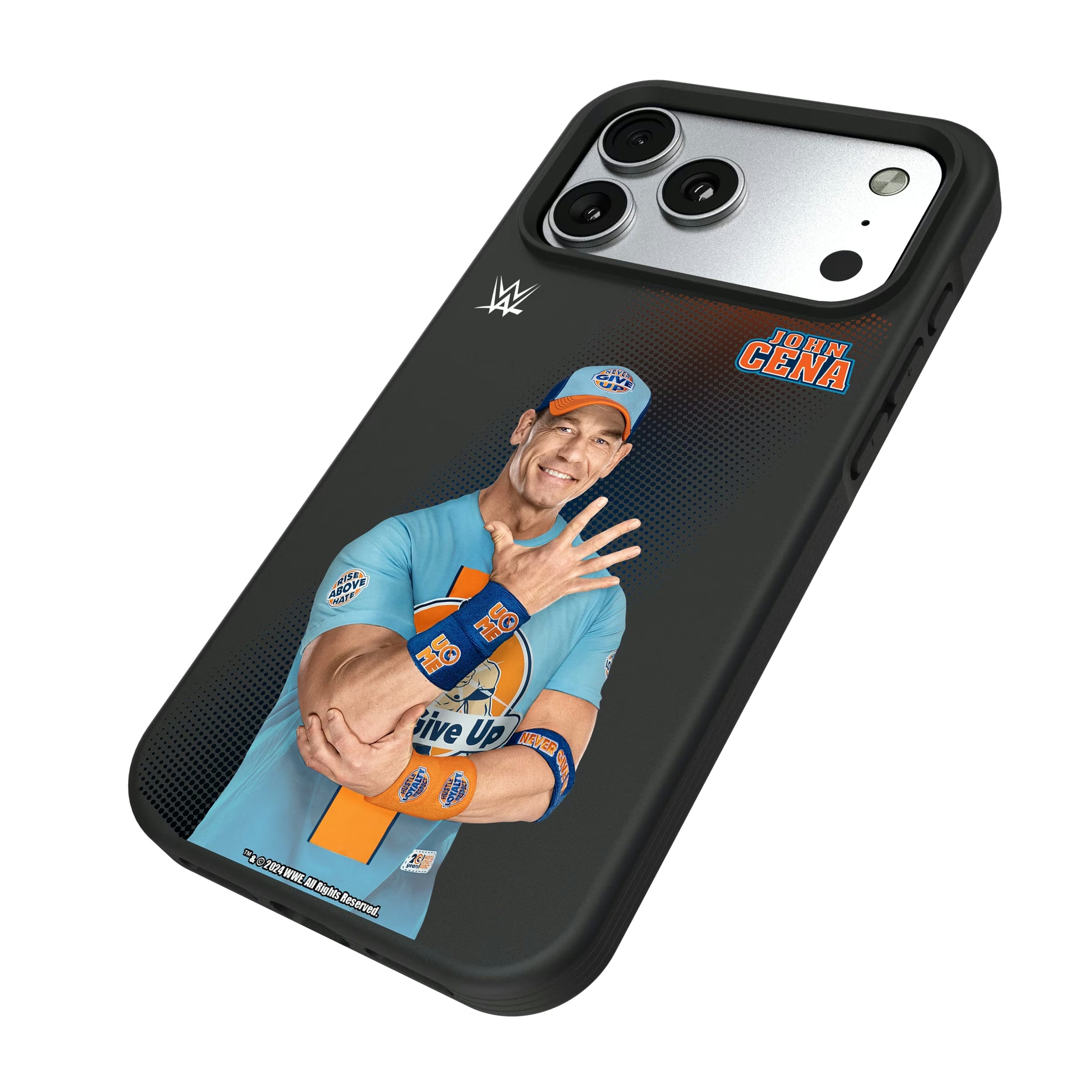 John Cena Superstar iPhone Bump Phone Case for Apple iPhone - Isometric View#Device_iPhone 17 Pro Max