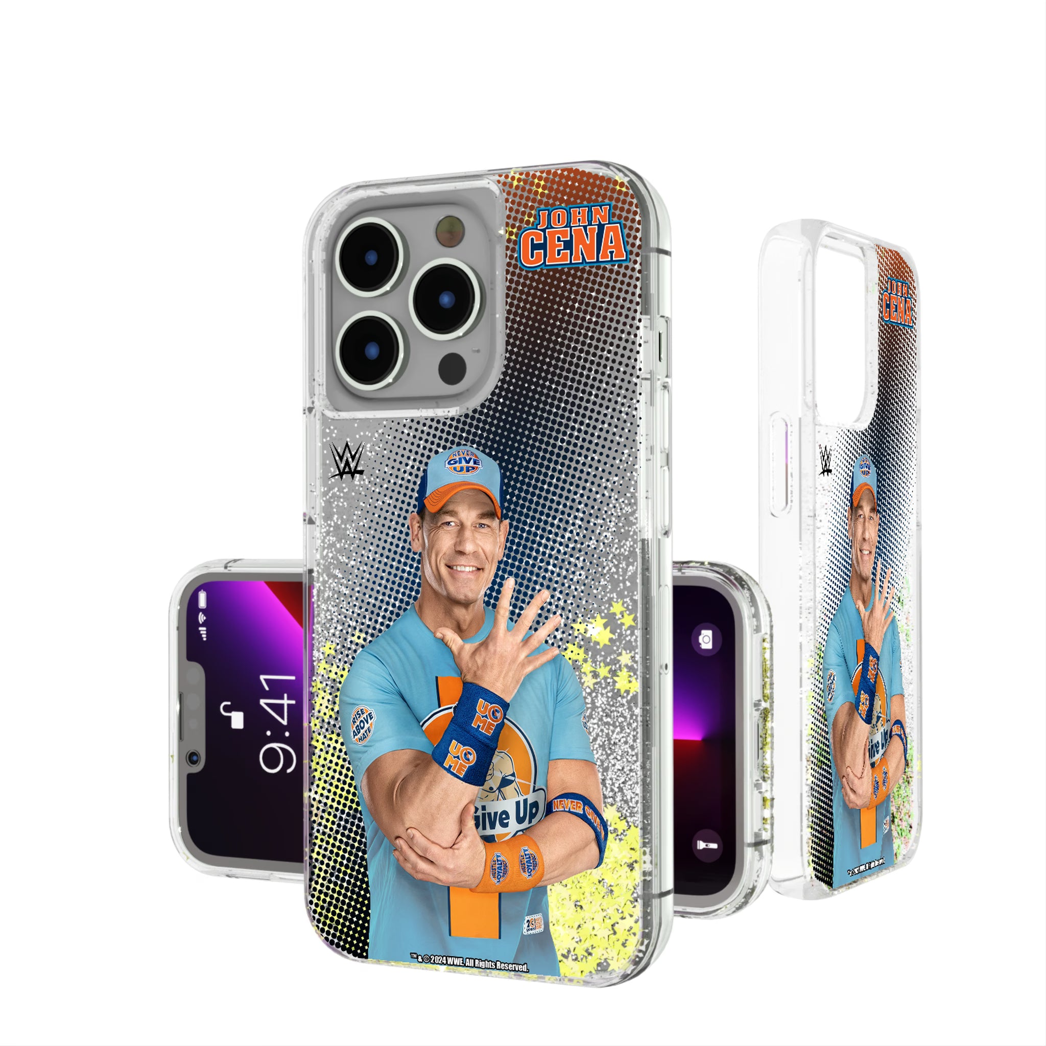 John Cena Superstar iPhone Glitter Phone Case for Apple iPhone