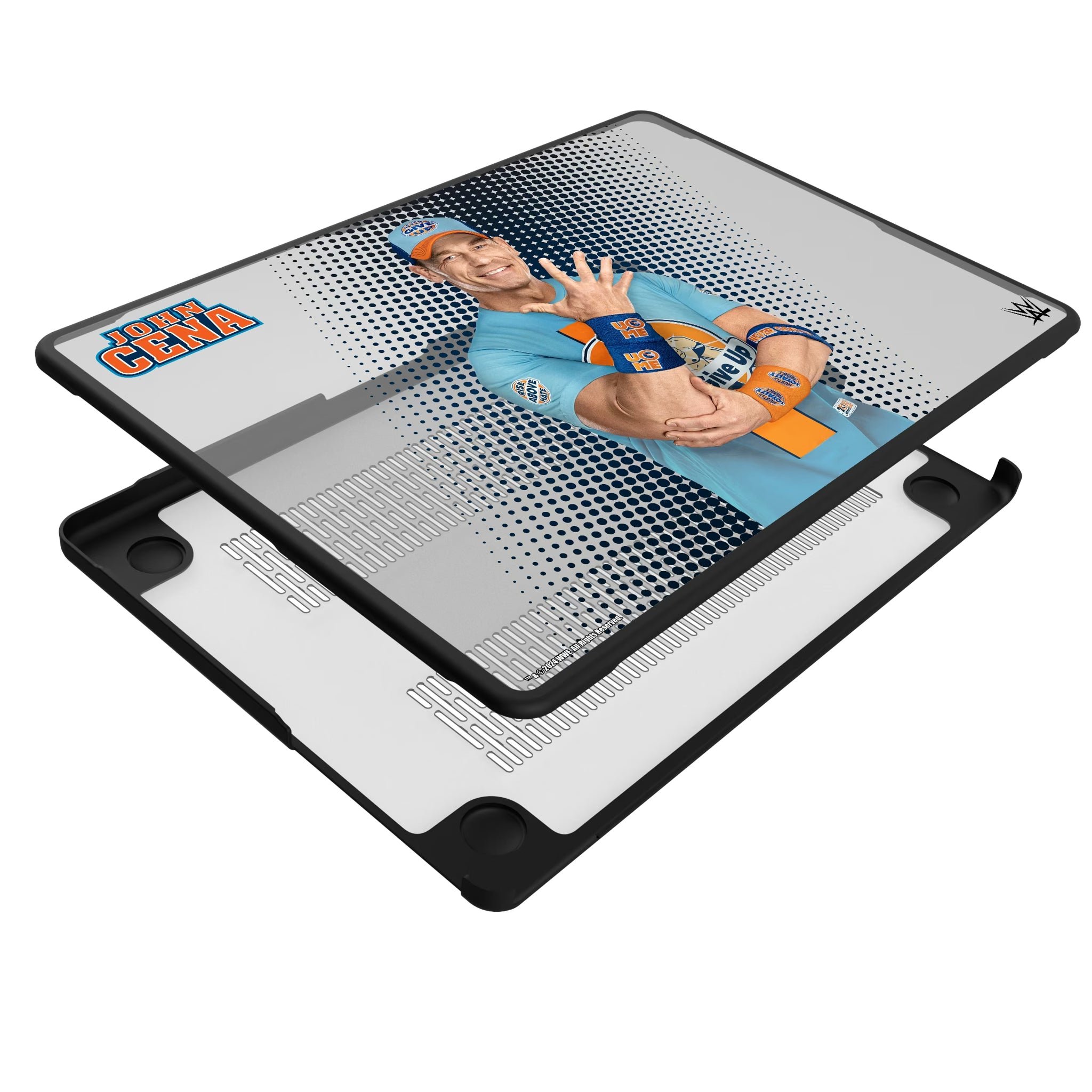 John Cena Superstar MacBook Laptop Case for Apple MacBook - Isometric View#Device_MacBook Pro (14-inch, 2021) / MacBook Pro (14-inch, 2023) / MacBook Pro (14-inch, 2024)