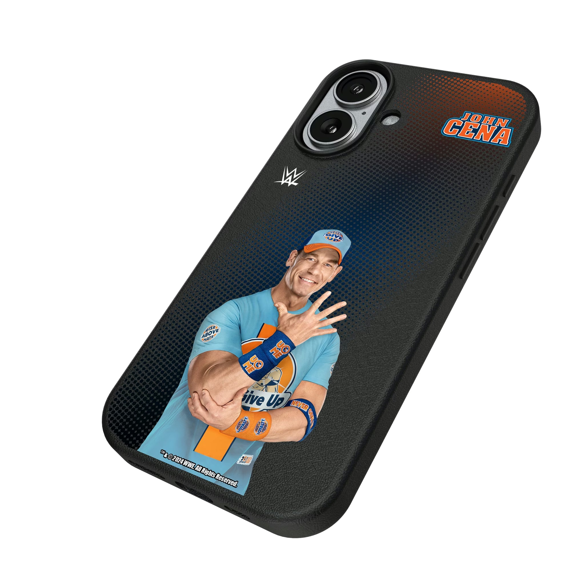 John Cena Superstar iPhone MagSafe Compatible Phone Case for Apple iPhone - Isometric View#Device_iPhone 17