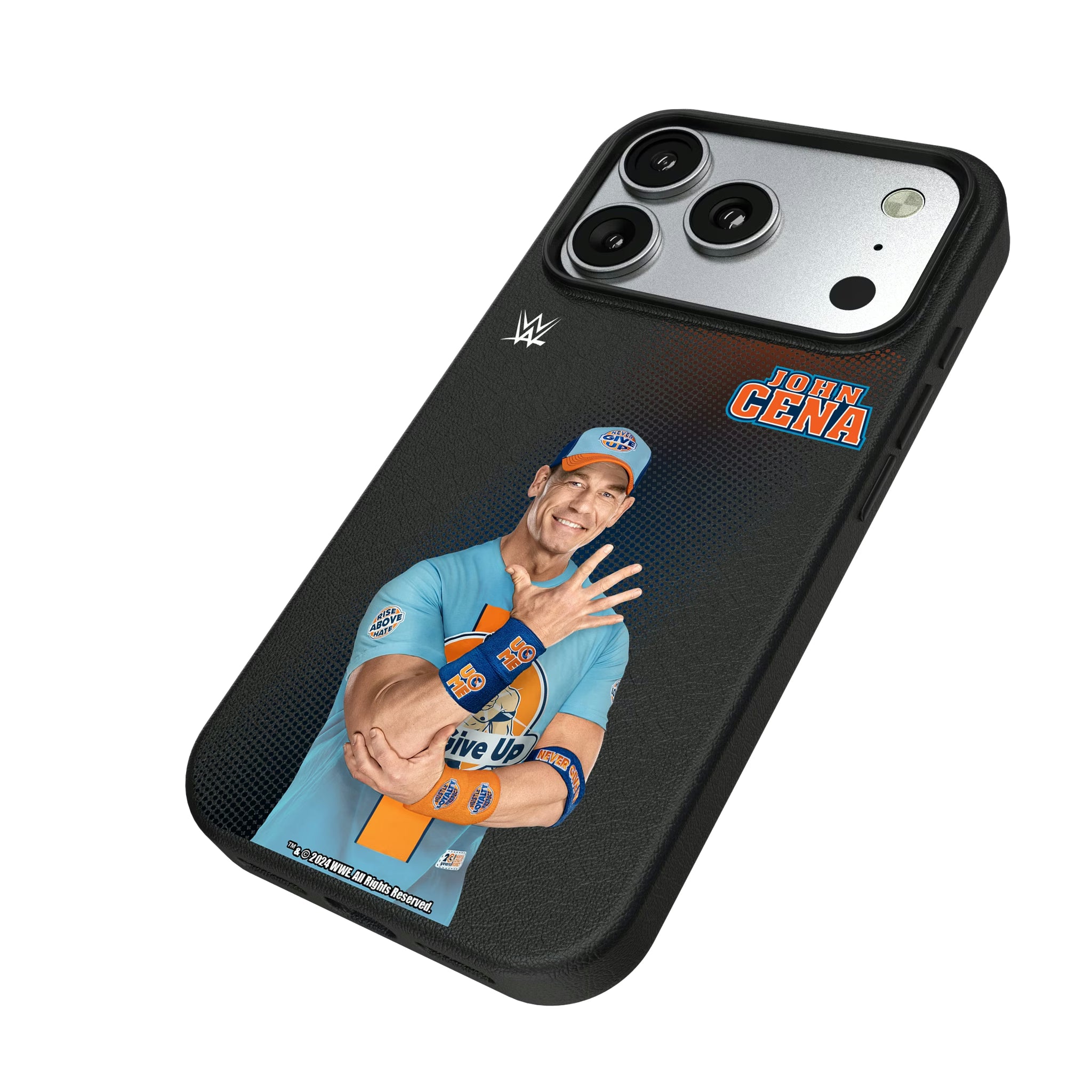 John Cena Superstar iPhone MagSafe Compatible Phone Case for Apple iPhone - Isometric View#Device_iPhone 17 Pro