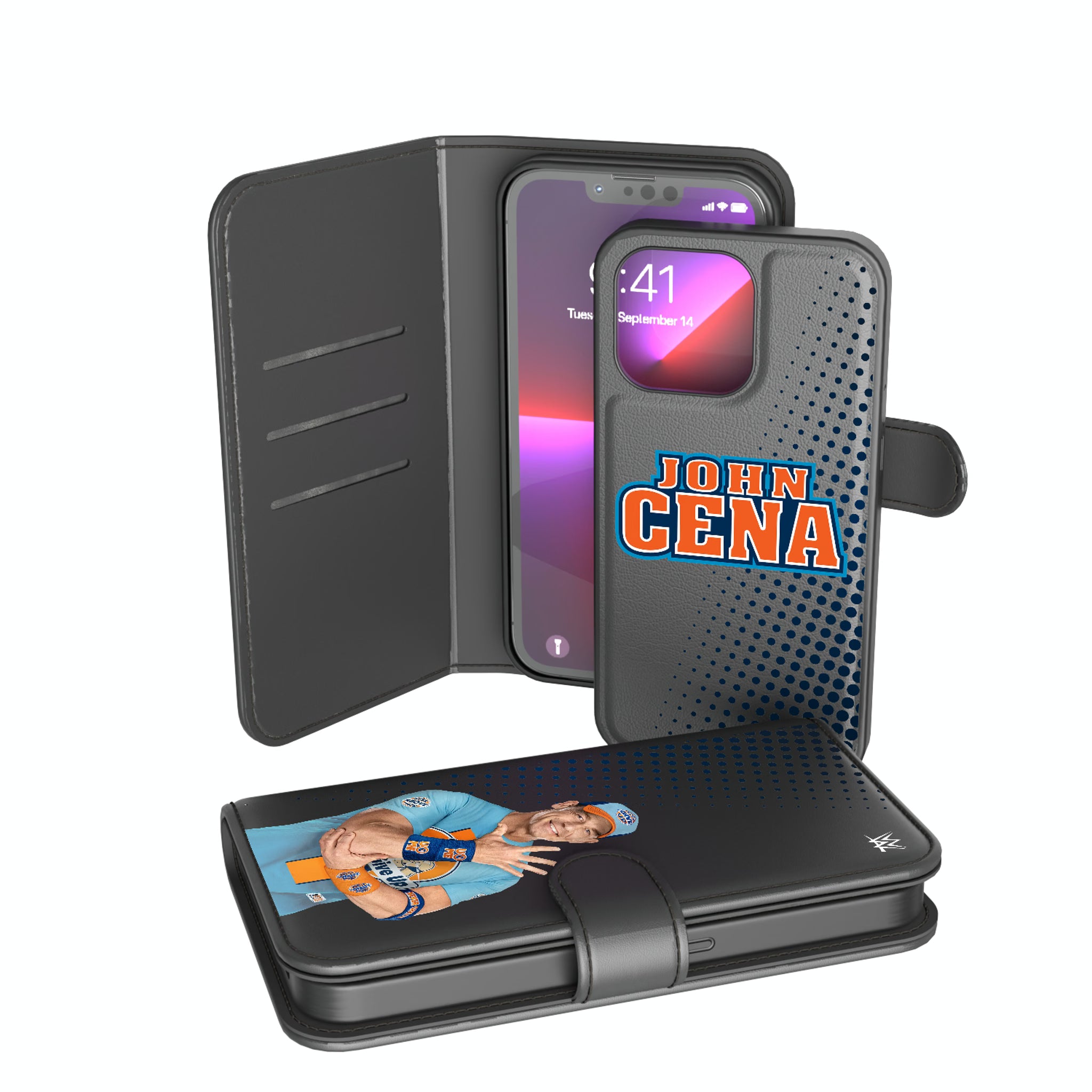 John Cena Superstar iPhone Wallet Phone Case for Apple iPhone