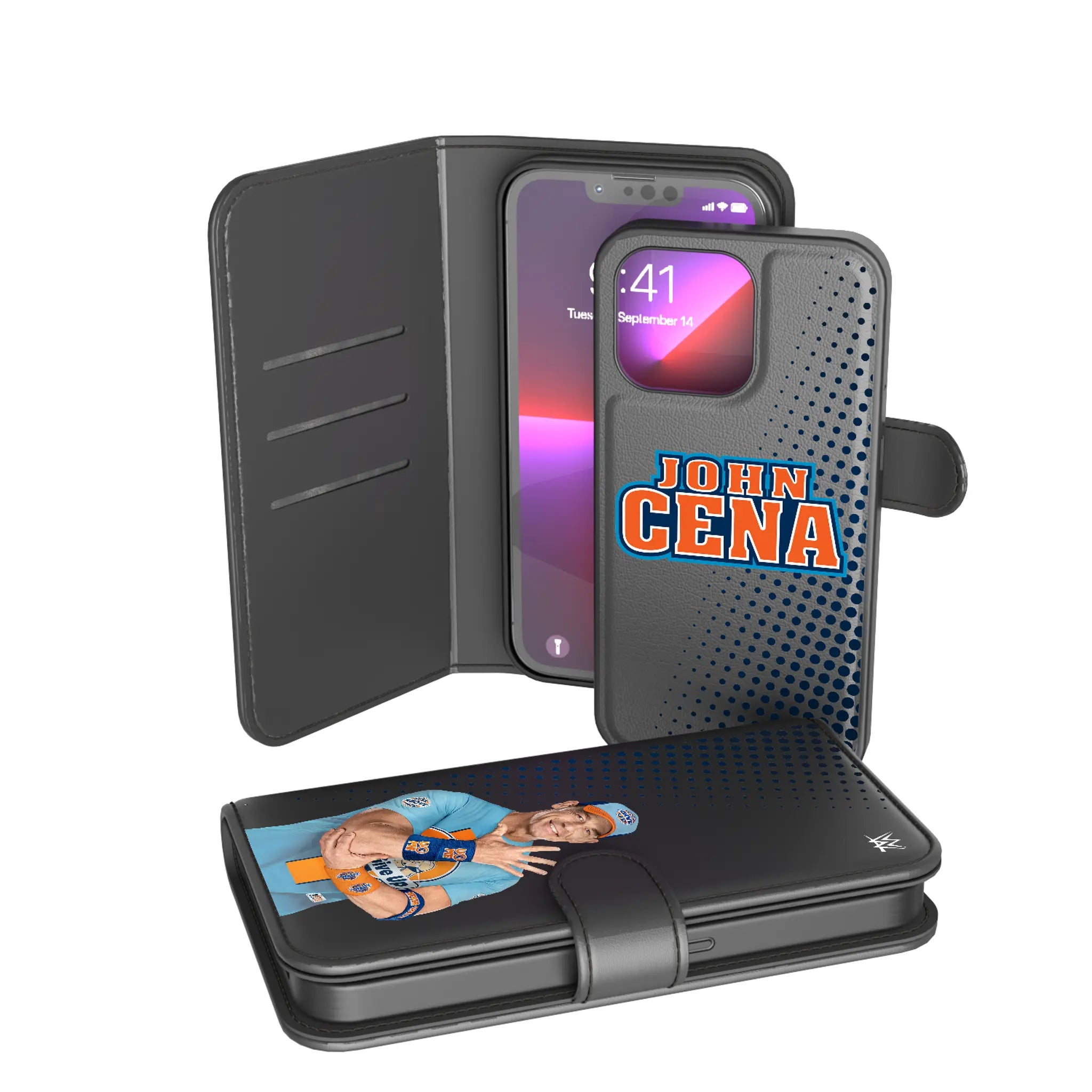 John Cena Superstar iPhone Wallet Phone Case for Apple iPhone
