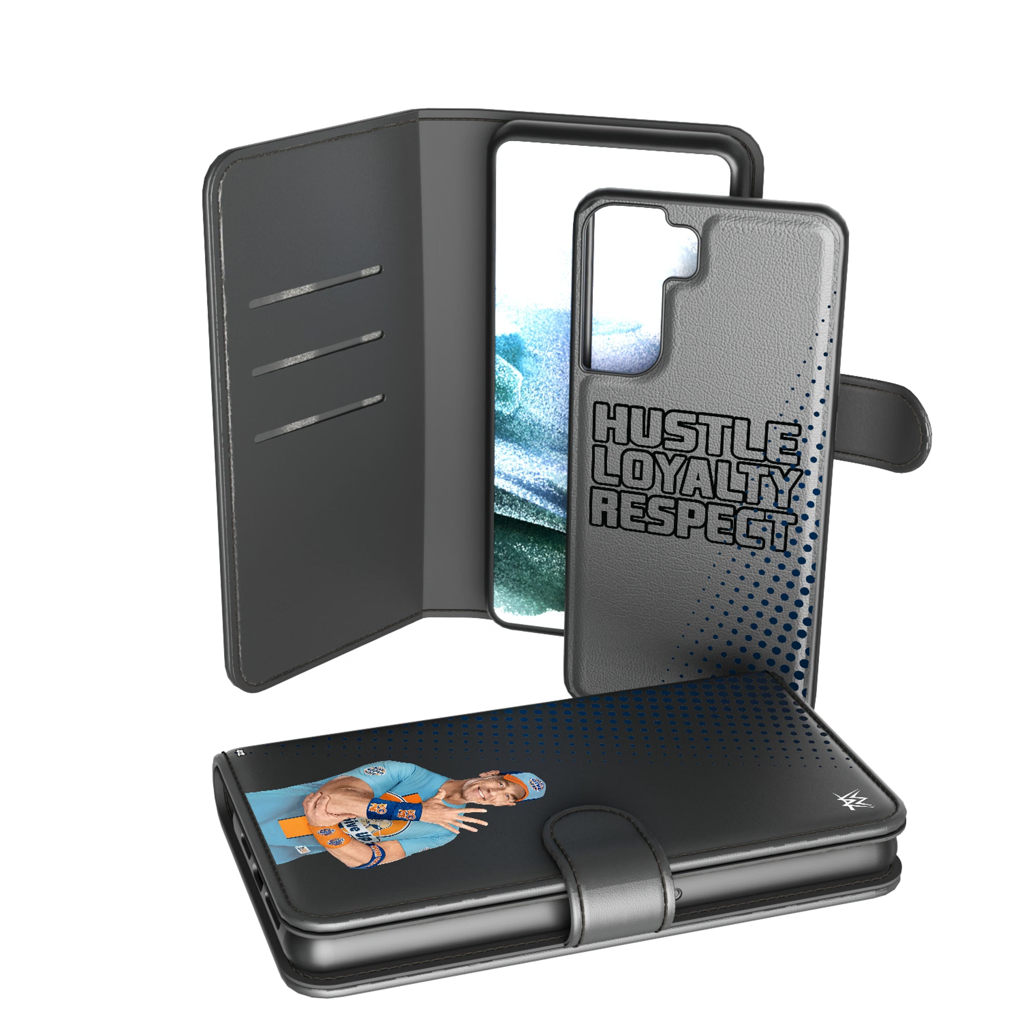 John Cena Superstar Galaxy Wallet Phone Case for Samsung Galaxy