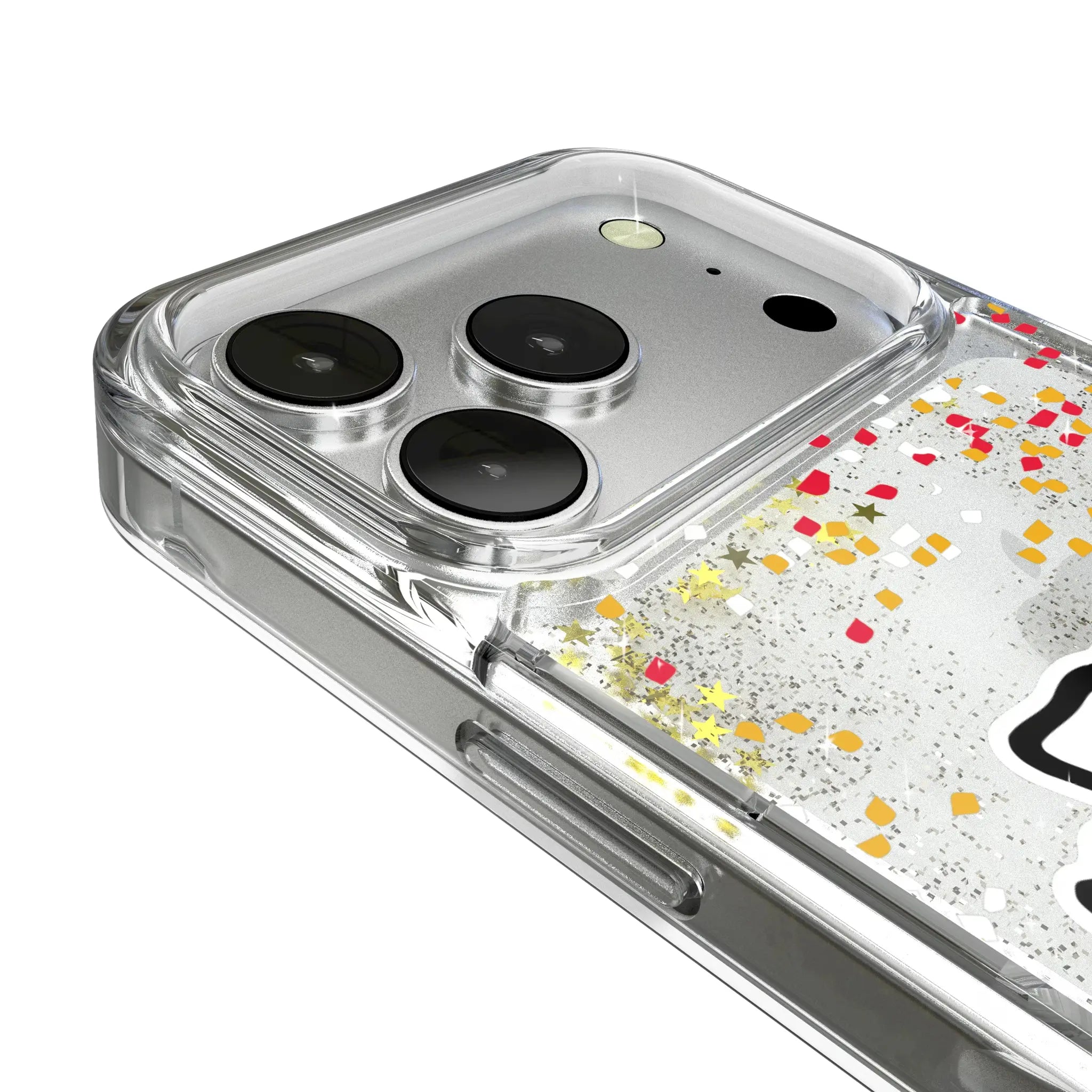 Kansas City Chiefs Confetti iPhone Glitter Phone Case for Apple iPhone - Detail