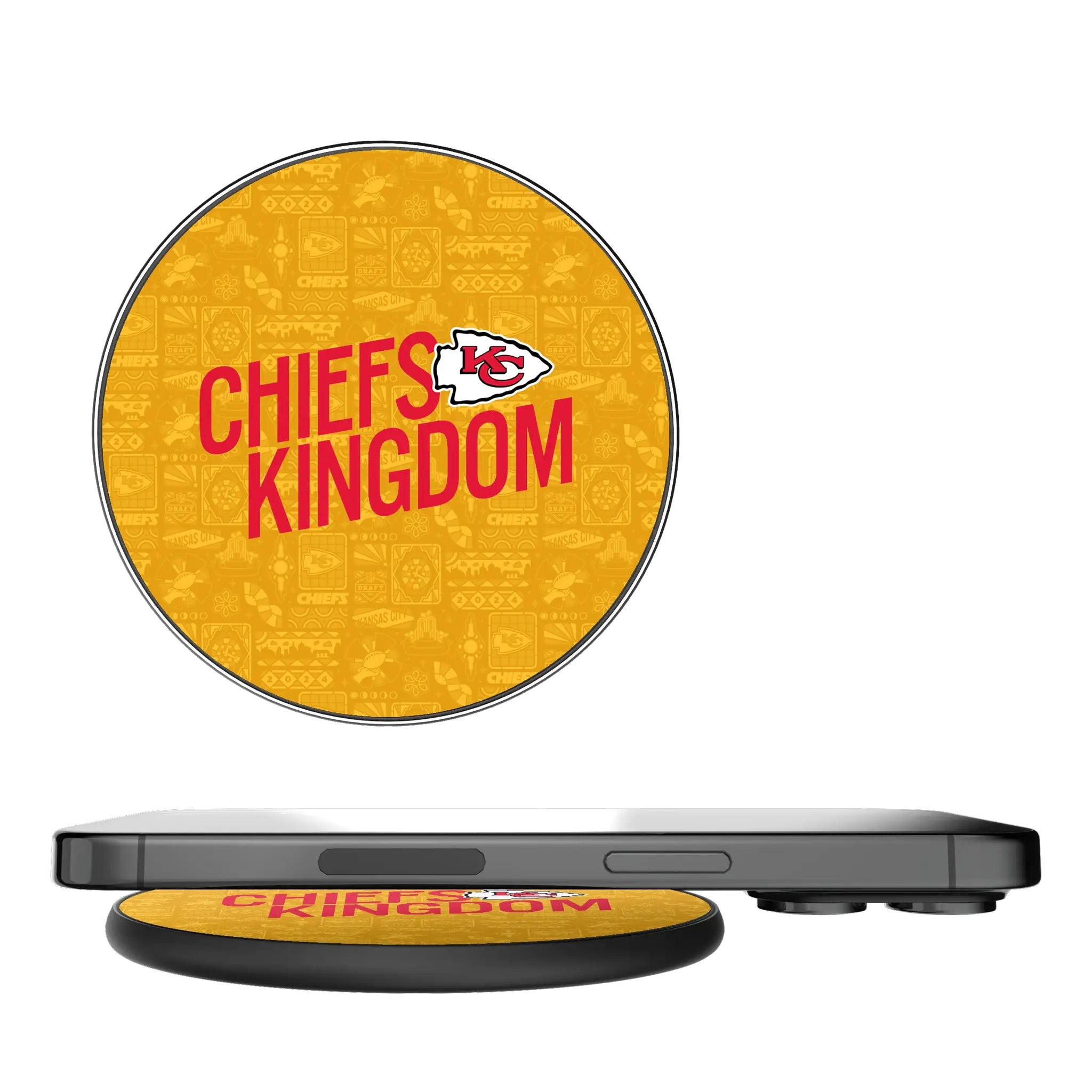 Kansas City Chiefs Deco 15-Watt Wireless Charger
