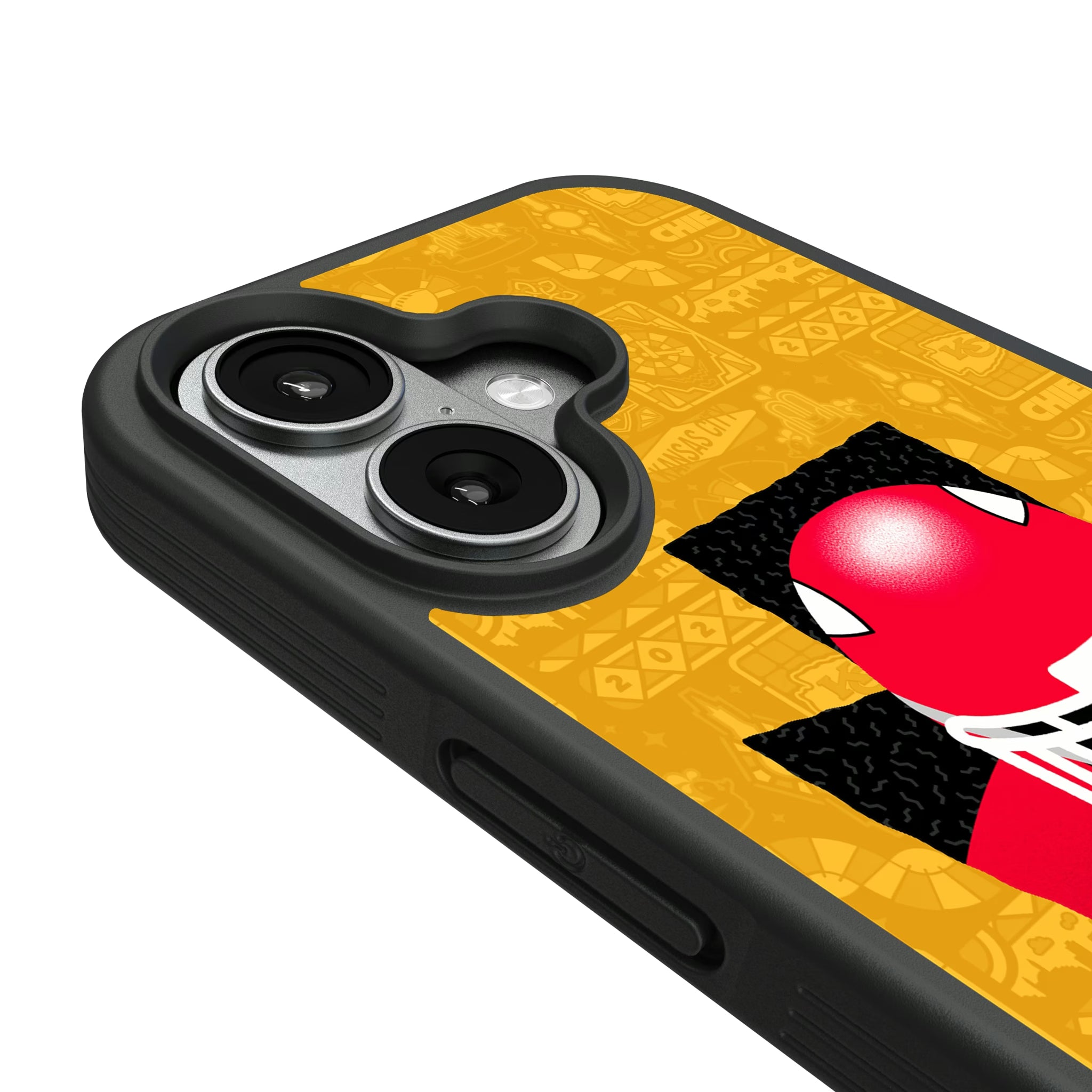 Kansas City Chiefs Deco iPhone Bump Phone Case for Apple iPhone - Detail#Device_iPhone 17