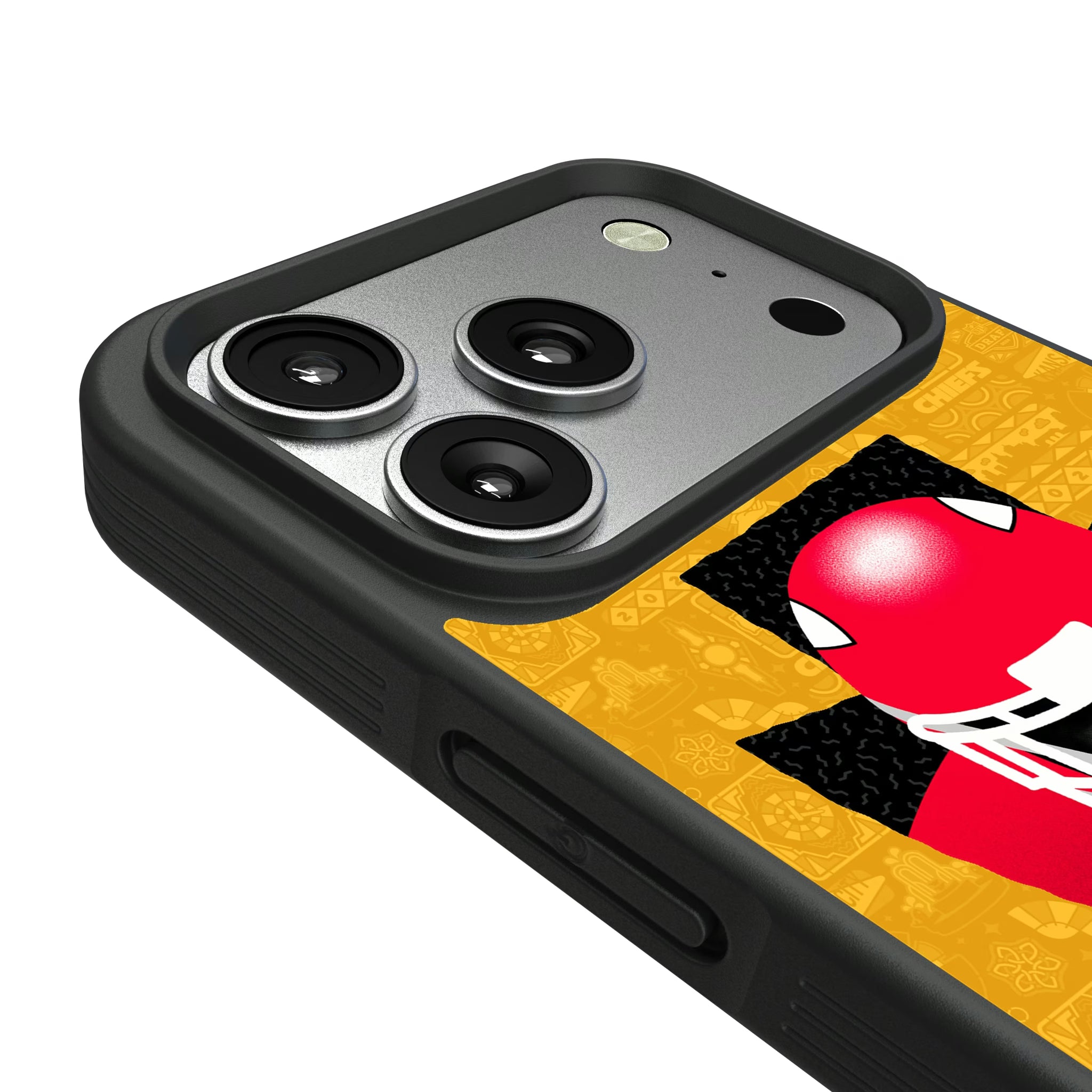 Kansas City Chiefs Deco iPhone Bump Phone Case for Apple iPhone - Detail#Device_iPhone 17 Pro