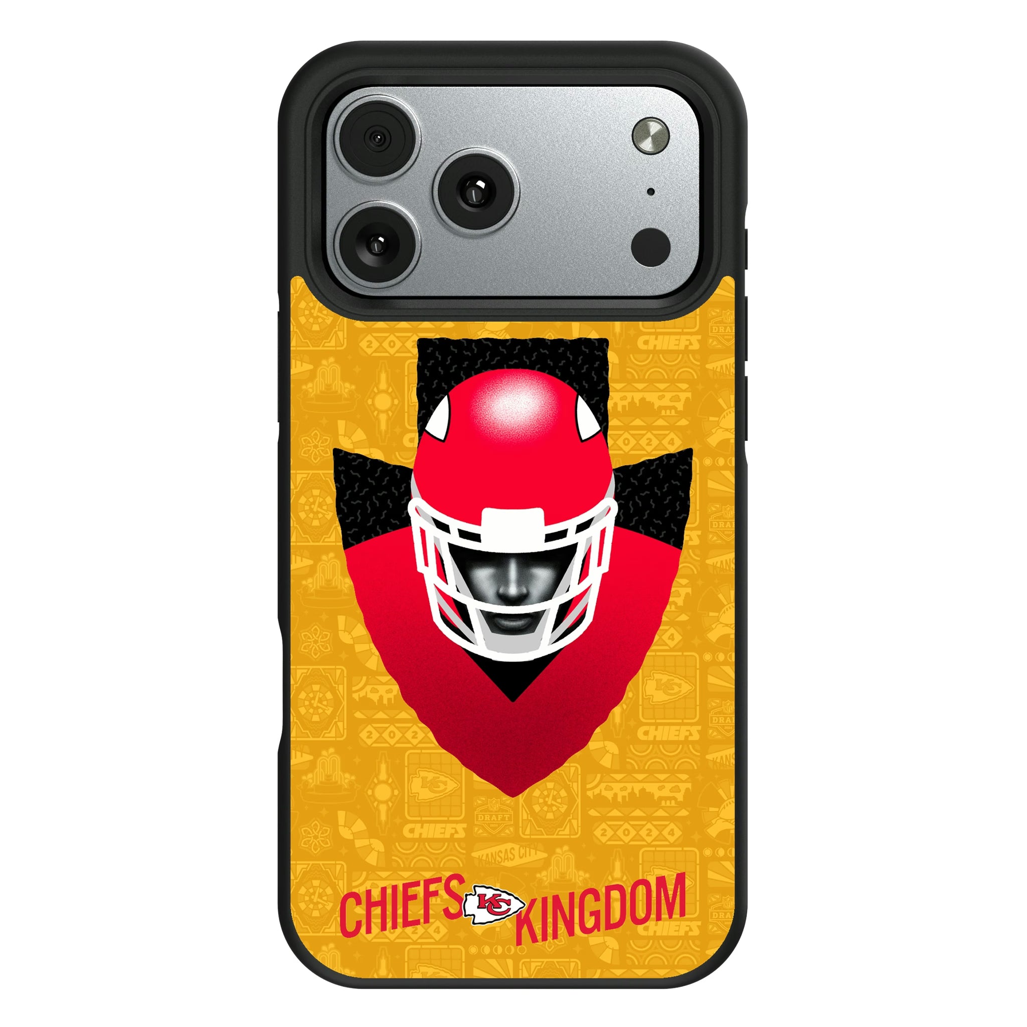 Kansas City Chiefs Deco iPhone Bump Phone Case for Apple iPhone#Device_iPhone 17 Pro Max