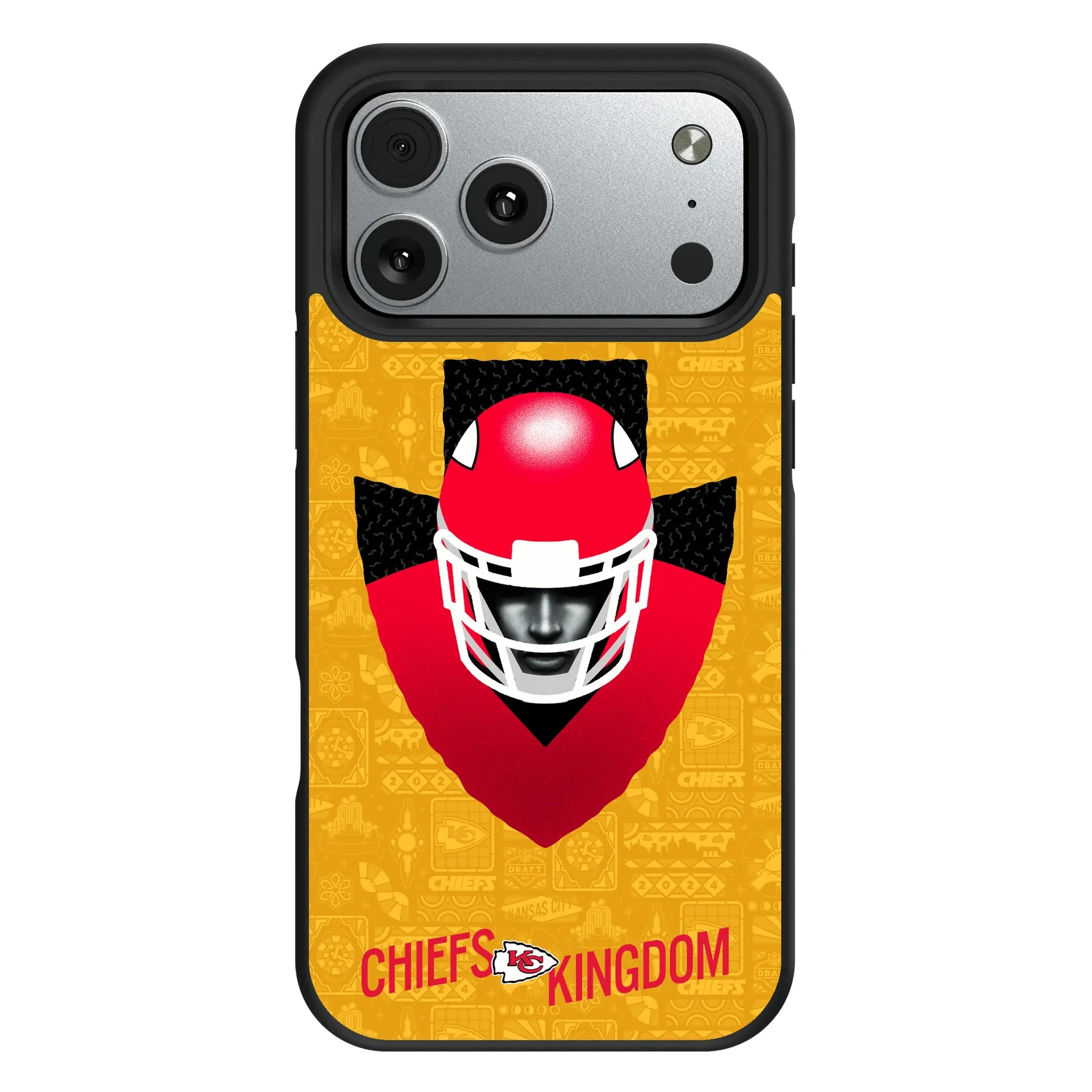 Kansas City Chiefs Deco iPhone Bump Phone Case for Apple iPhone#Device_iPhone 17 Pro Max