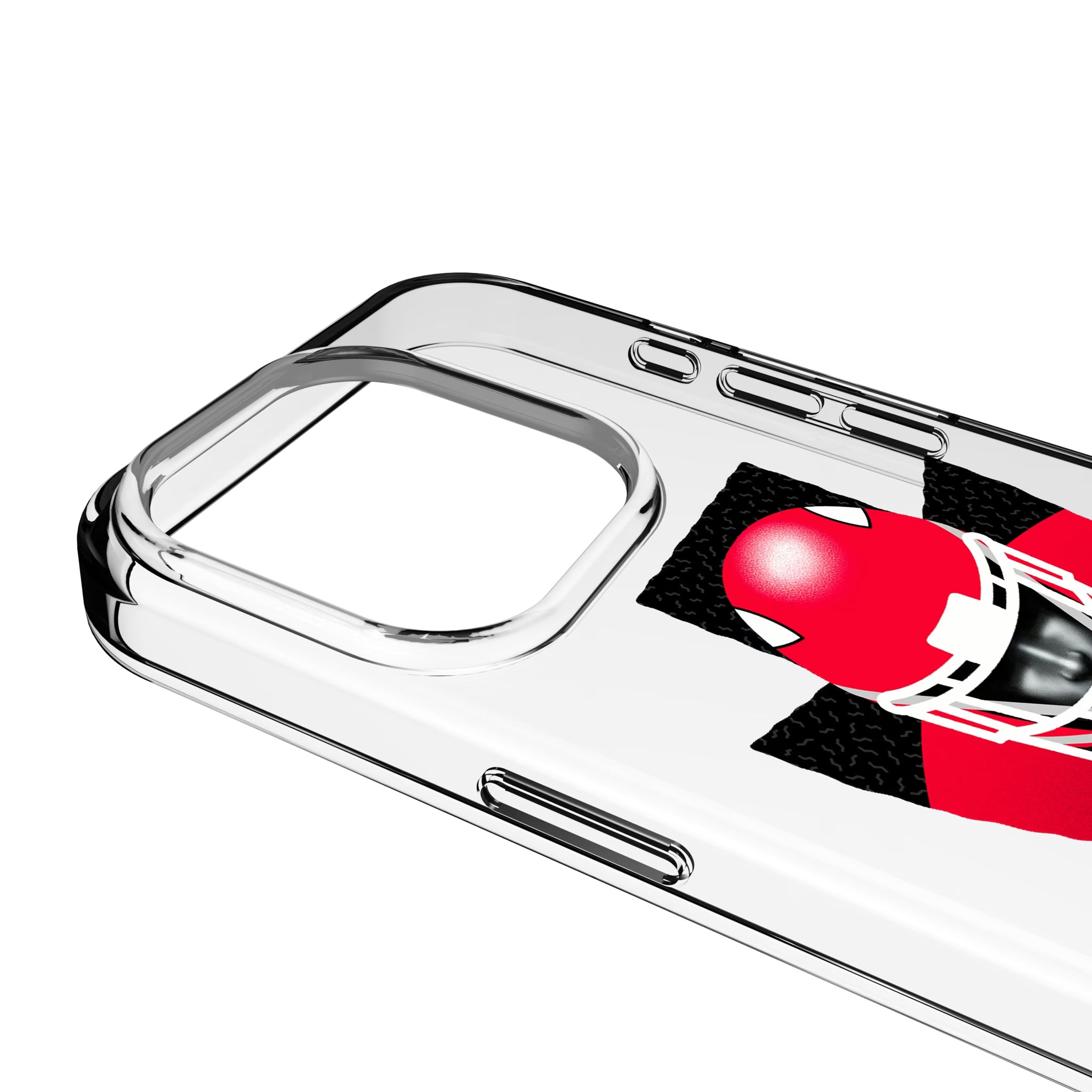 Kansas City Chiefs Deco iPhone Clear Phone Case for Apple iPhone - Detail