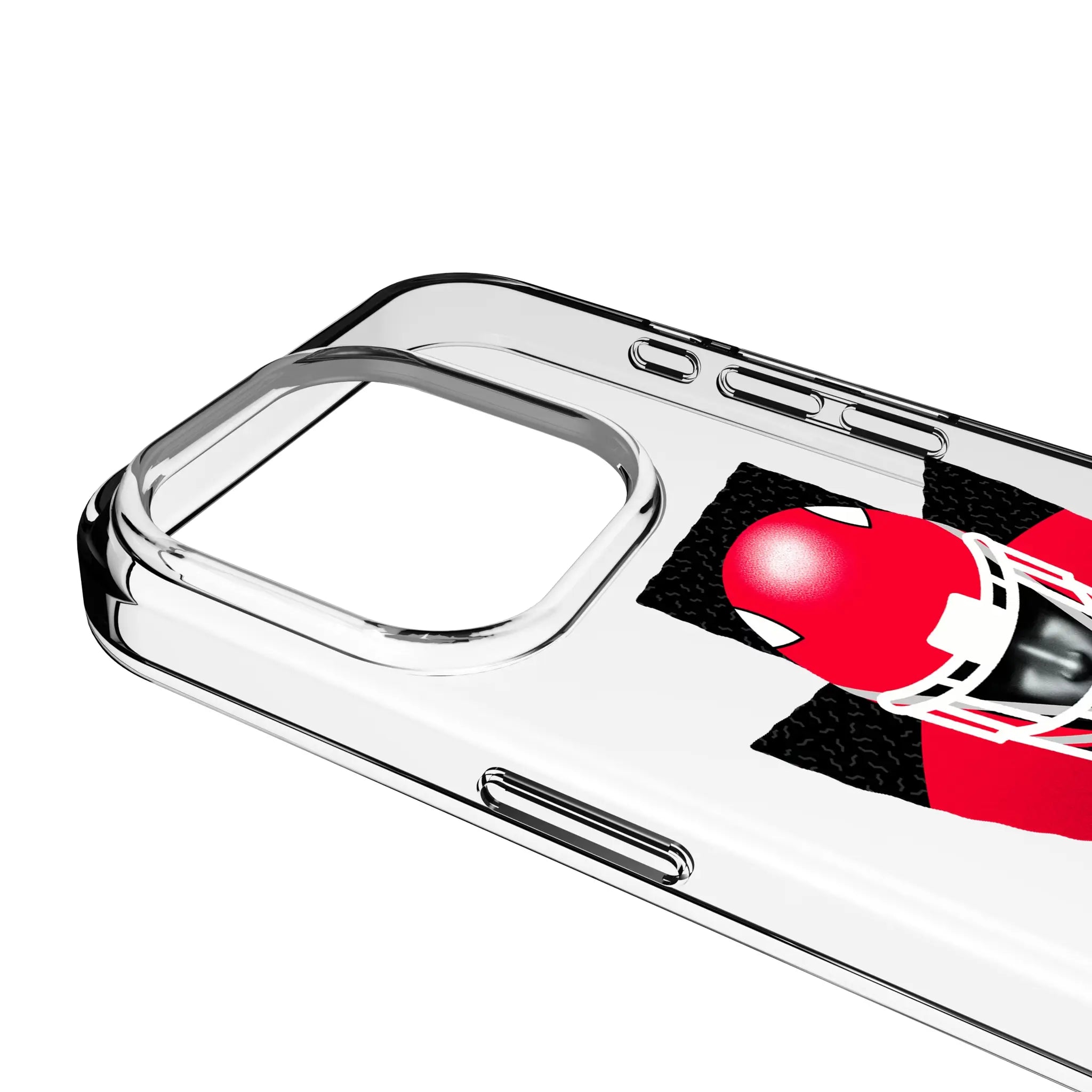 Kansas City Chiefs Deco iPhone Clear Phone Case for Apple iPhone - Detail