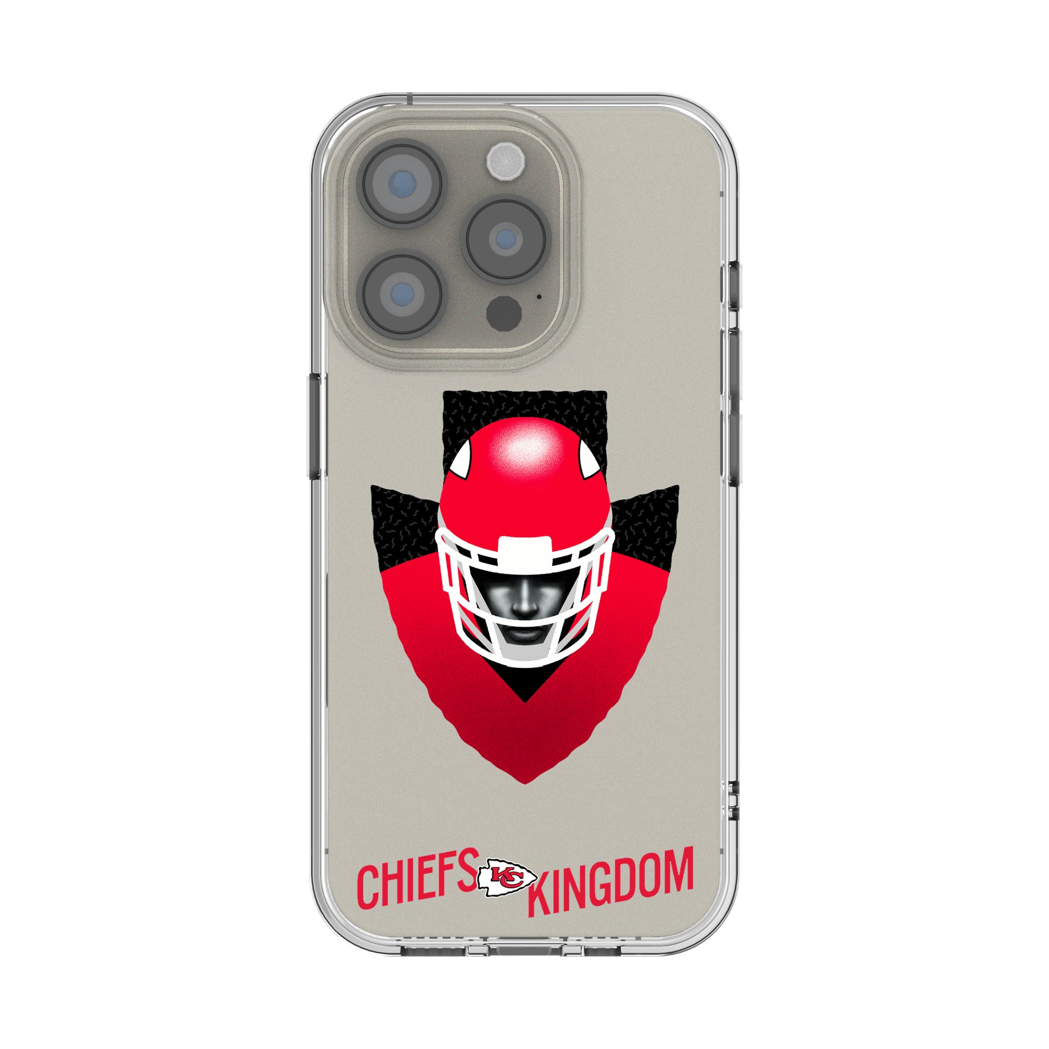 Kansas City Chiefs Deco iPhone Clear Phone Case for Apple iPhone