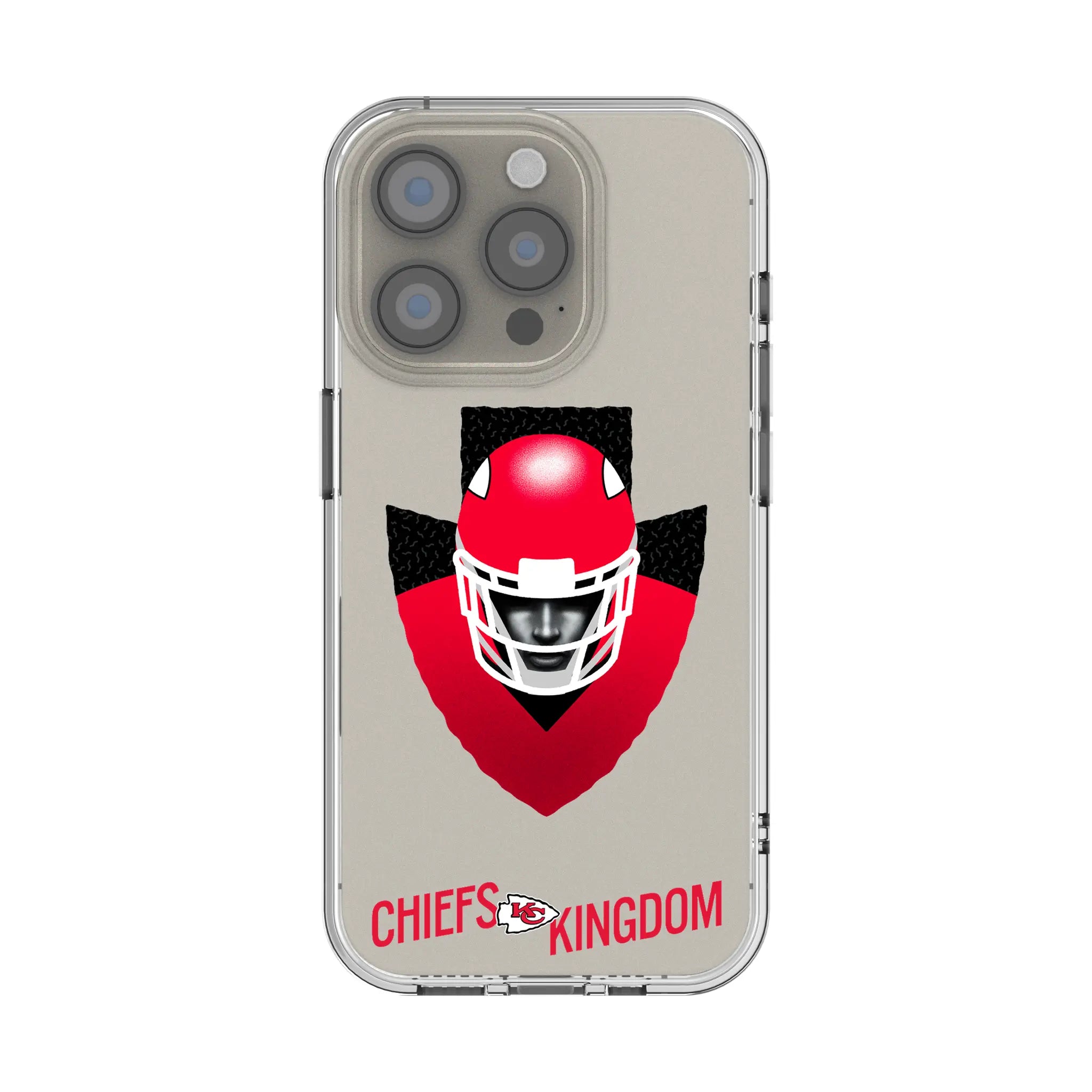 Kansas City Chiefs Deco iPhone Clear Phone Case for Apple iPhone