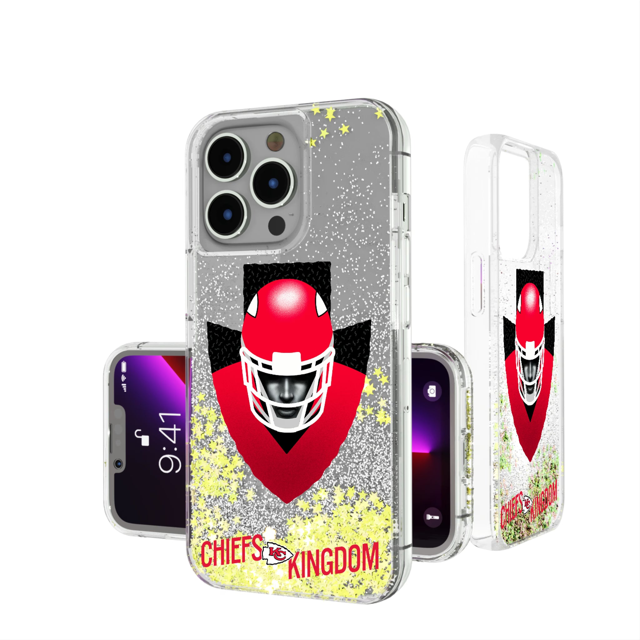 Kansas City Chiefs Deco iPhone Glitter Phone Case for Apple iPhone