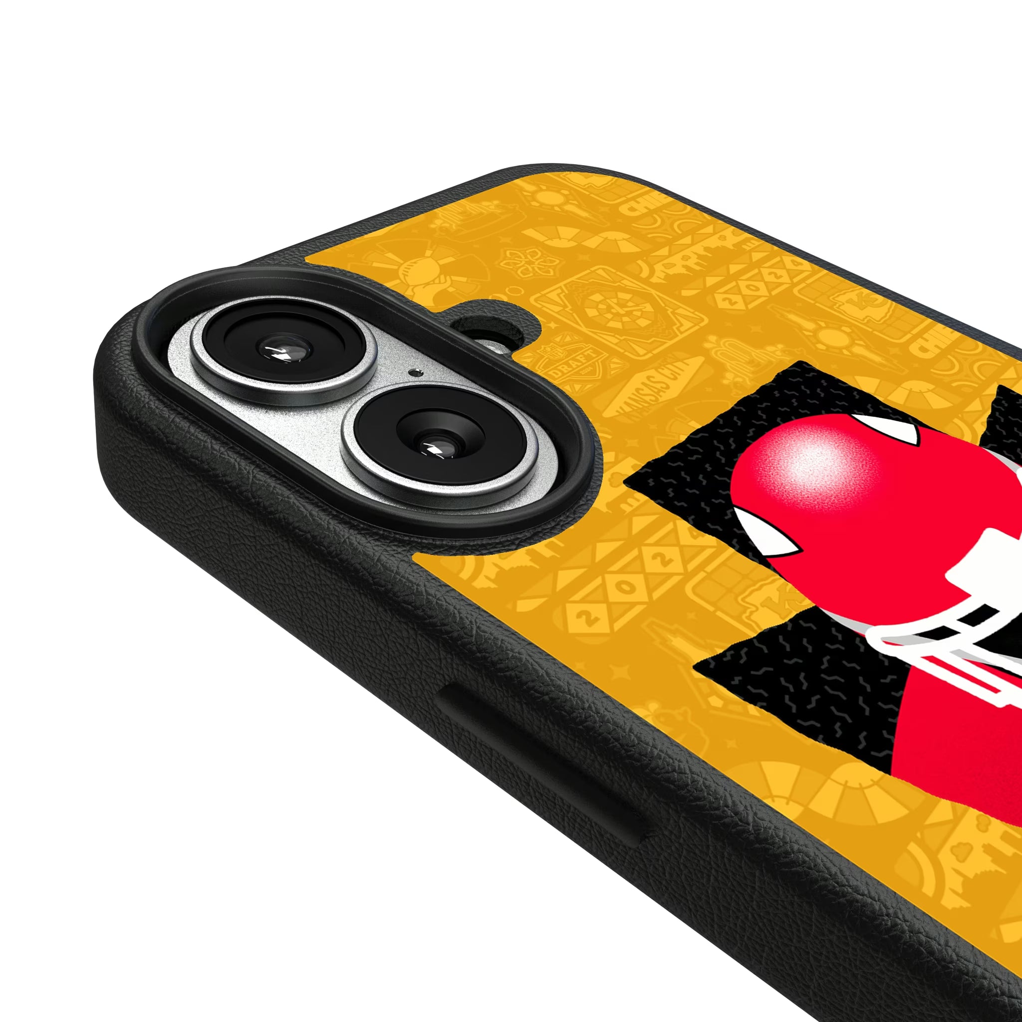 Kansas City Chiefs Deco iPhone MagSafe Compatible Phone Case for Apple iPhone - Detail#Device_iPhone 17