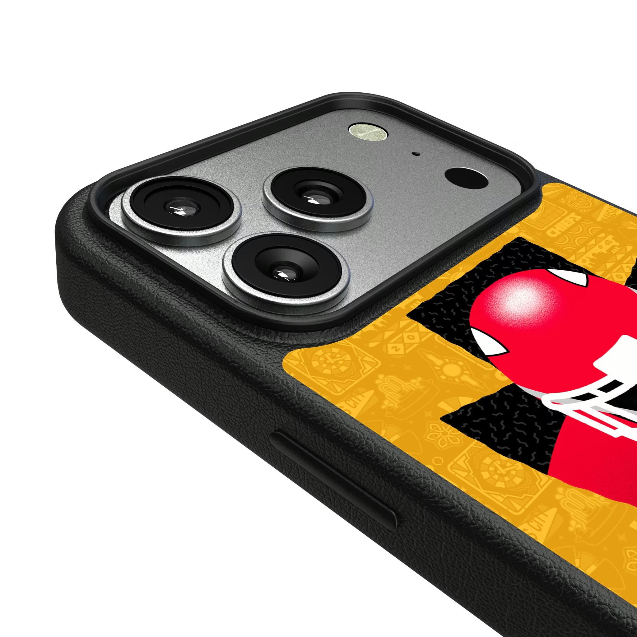 Kansas City Chiefs Deco iPhone MagSafe Compatible Phone Case for Apple iPhone - Detail#Device_iPhone 17 Pro
