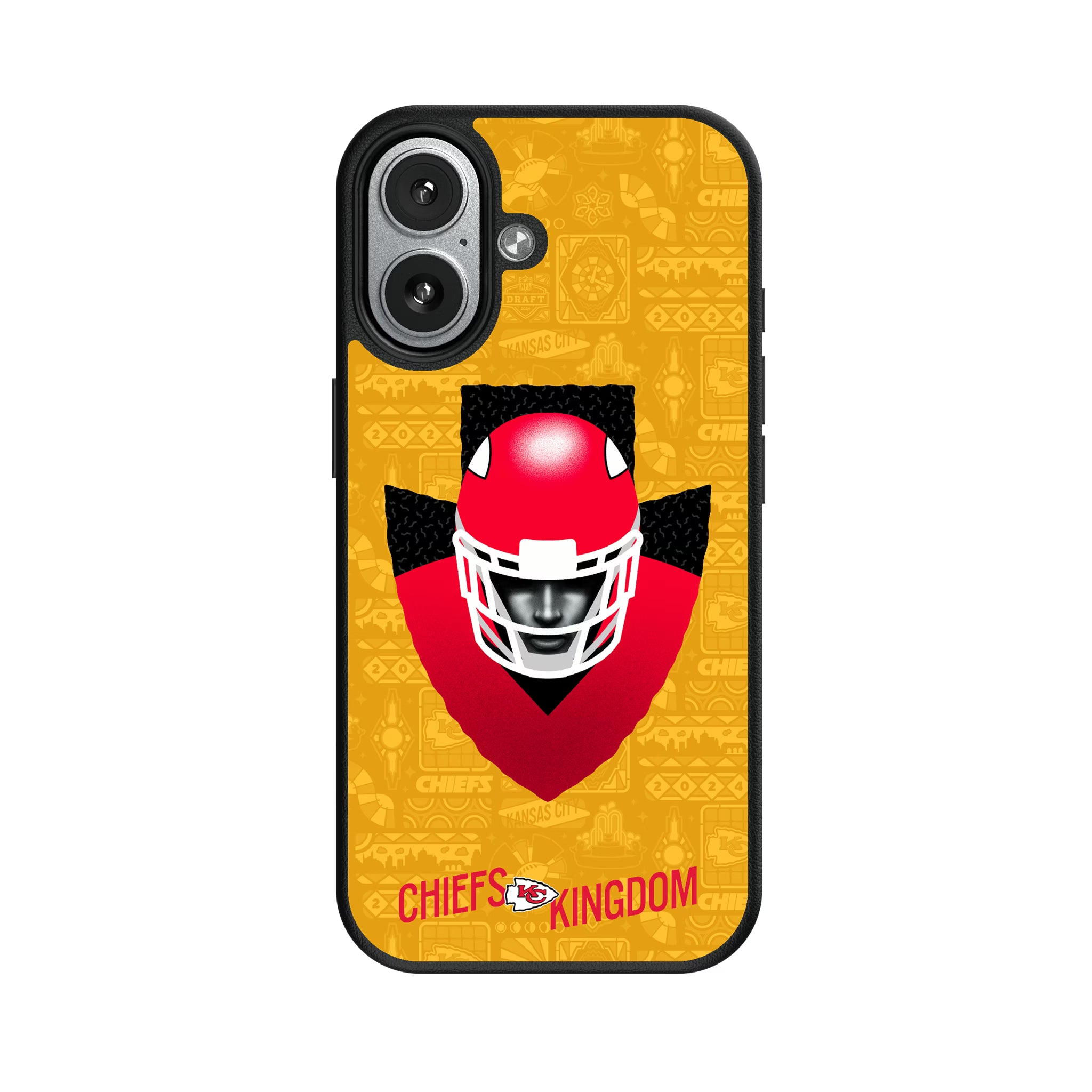 Kansas City Chiefs Deco iPhone MagSafe Compatible Phone Case for Apple iPhone#Device_iPhone 17