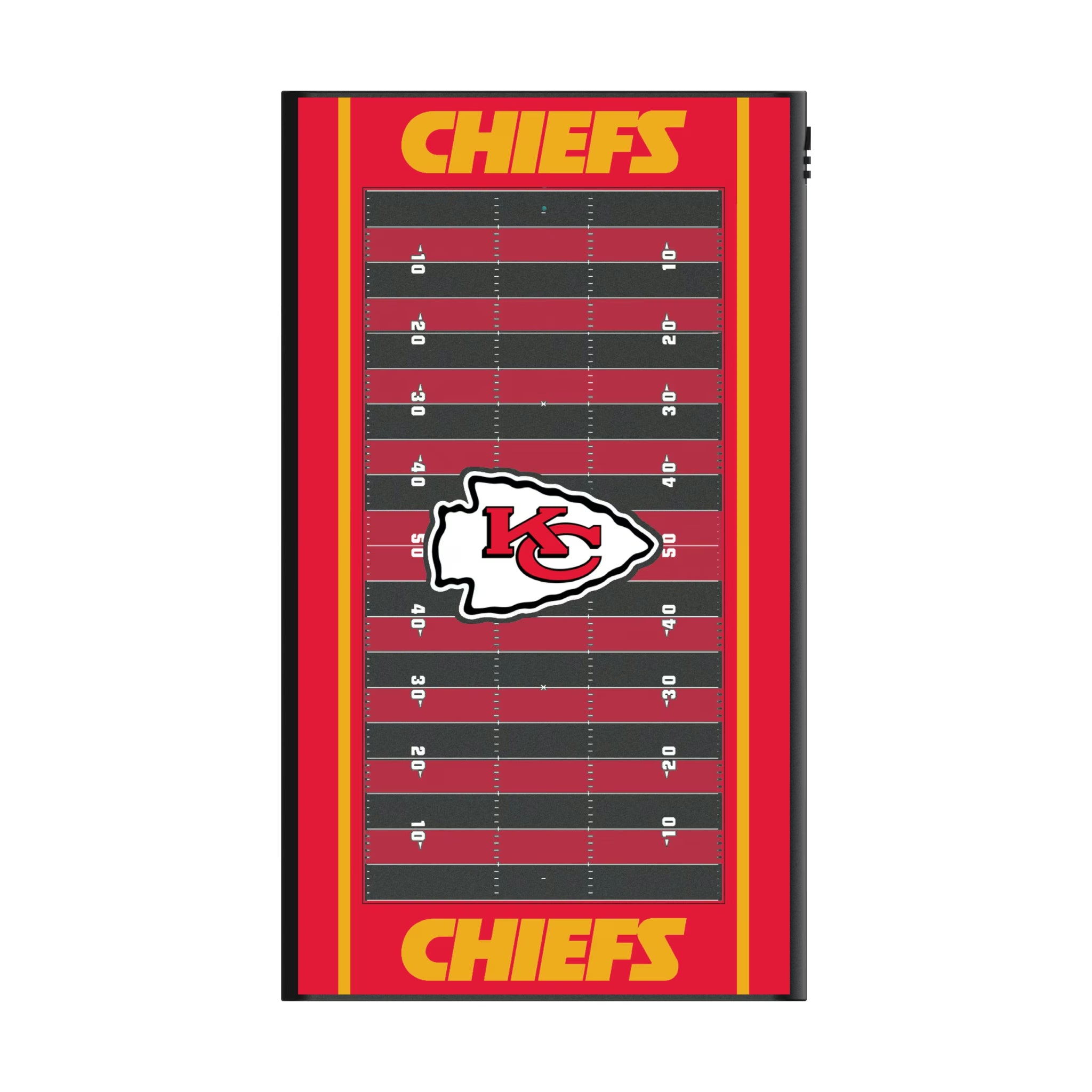 Kansas City Chiefs Field 5000mAh Flat Powerbank
