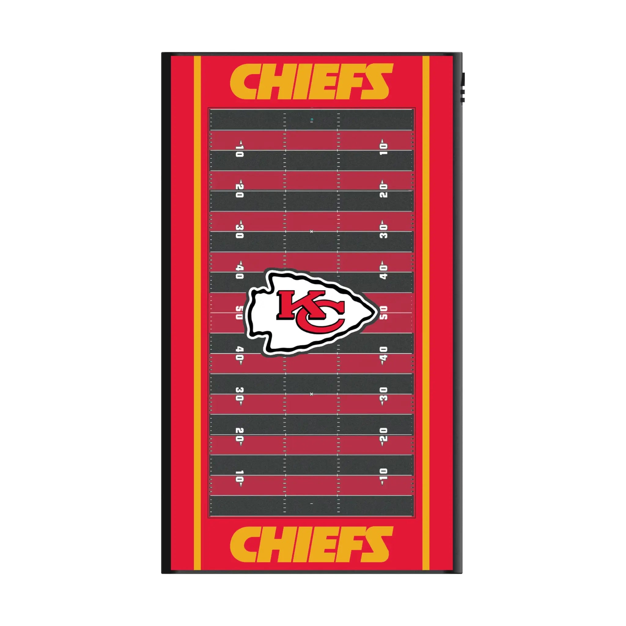 Kansas City Chiefs Field 5000mAh Flat Power Bank