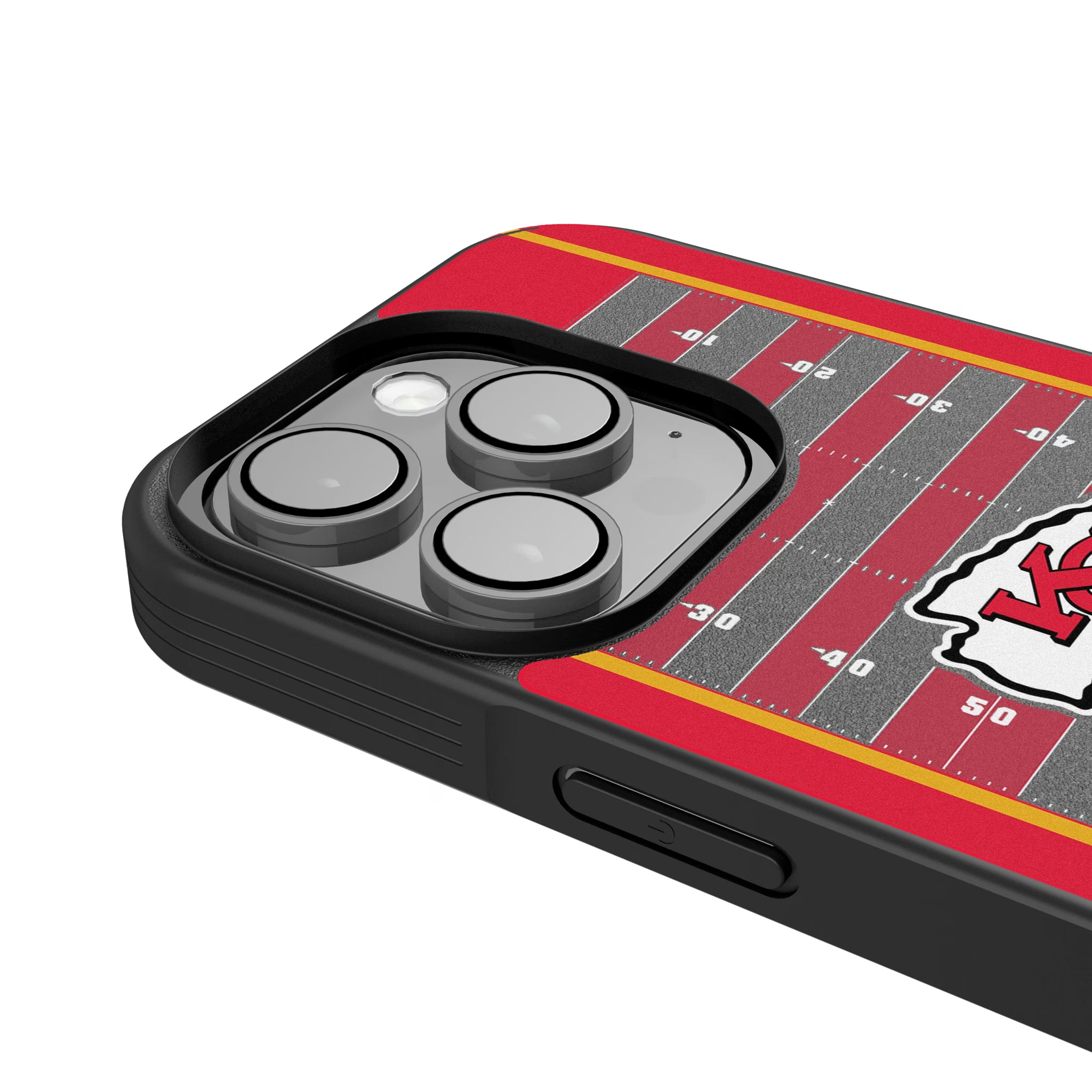 Kansas City Chiefs Field iPhone Bump Phone Case for Apple iPhone - Detail