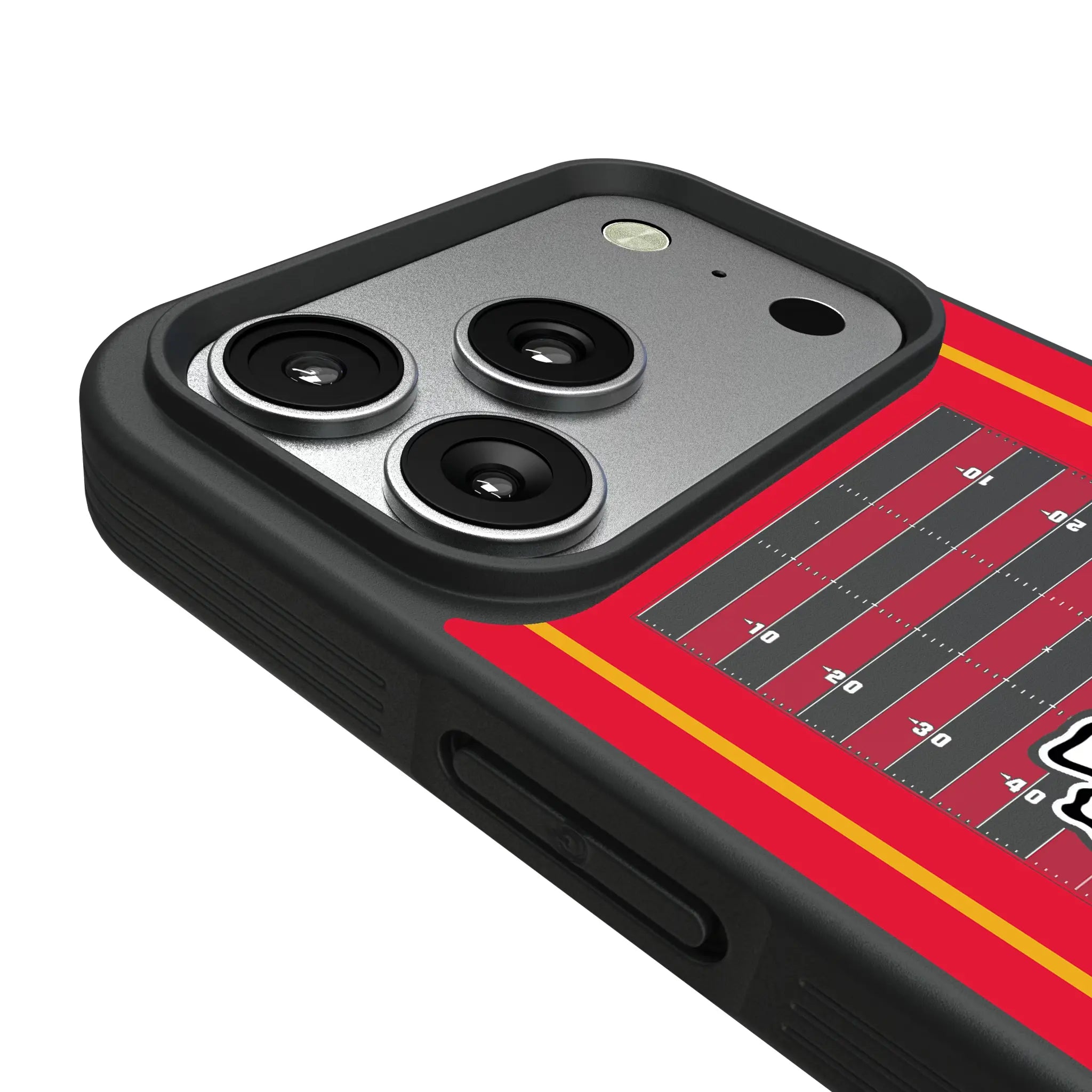 Kansas City Chiefs Field iPhone Bump Phone Case for Apple iPhone - Detail#Device_iPhone 17 Pro