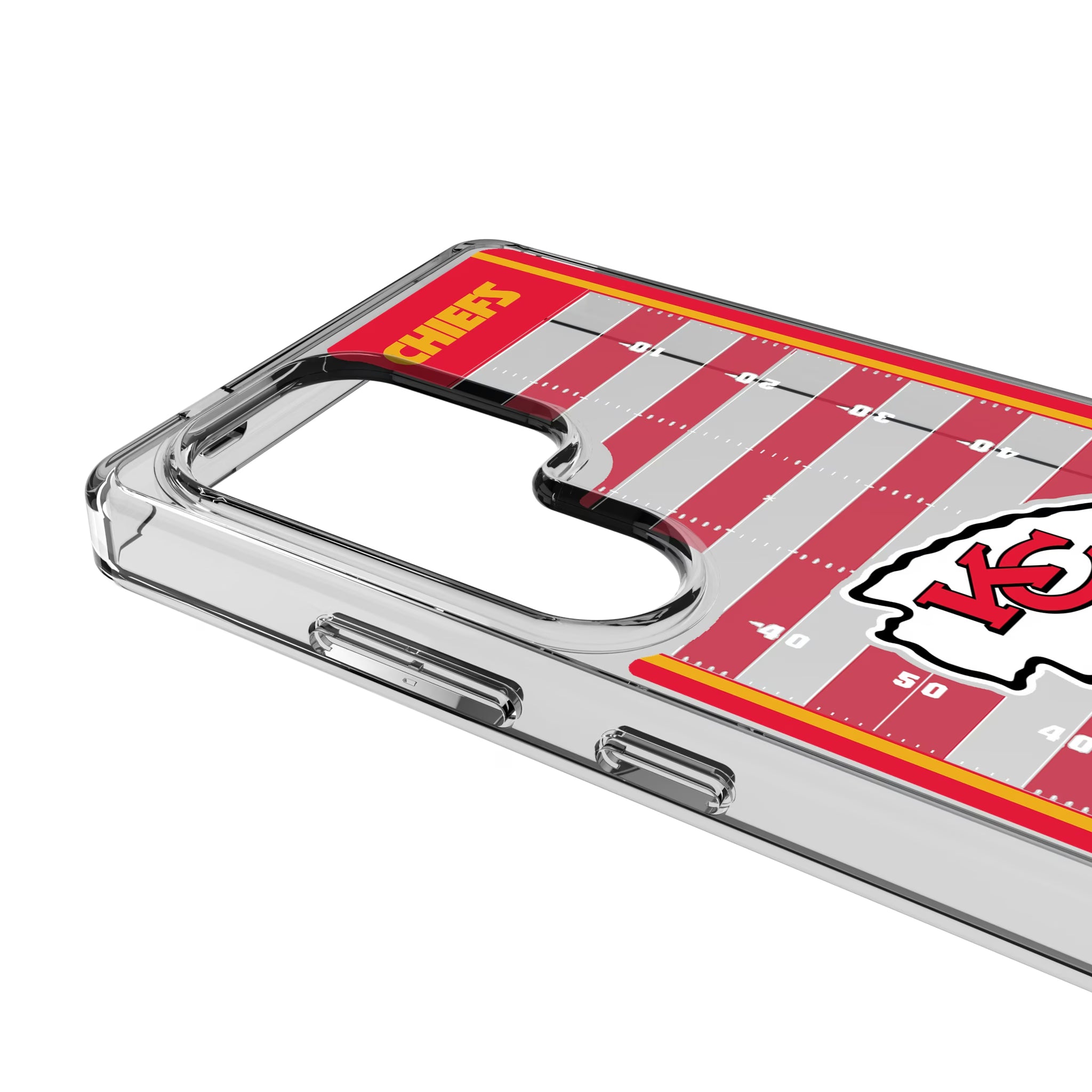 Kansas City Chiefs Field Galaxy Clear Phone Case for Samsung Galaxy - Detail