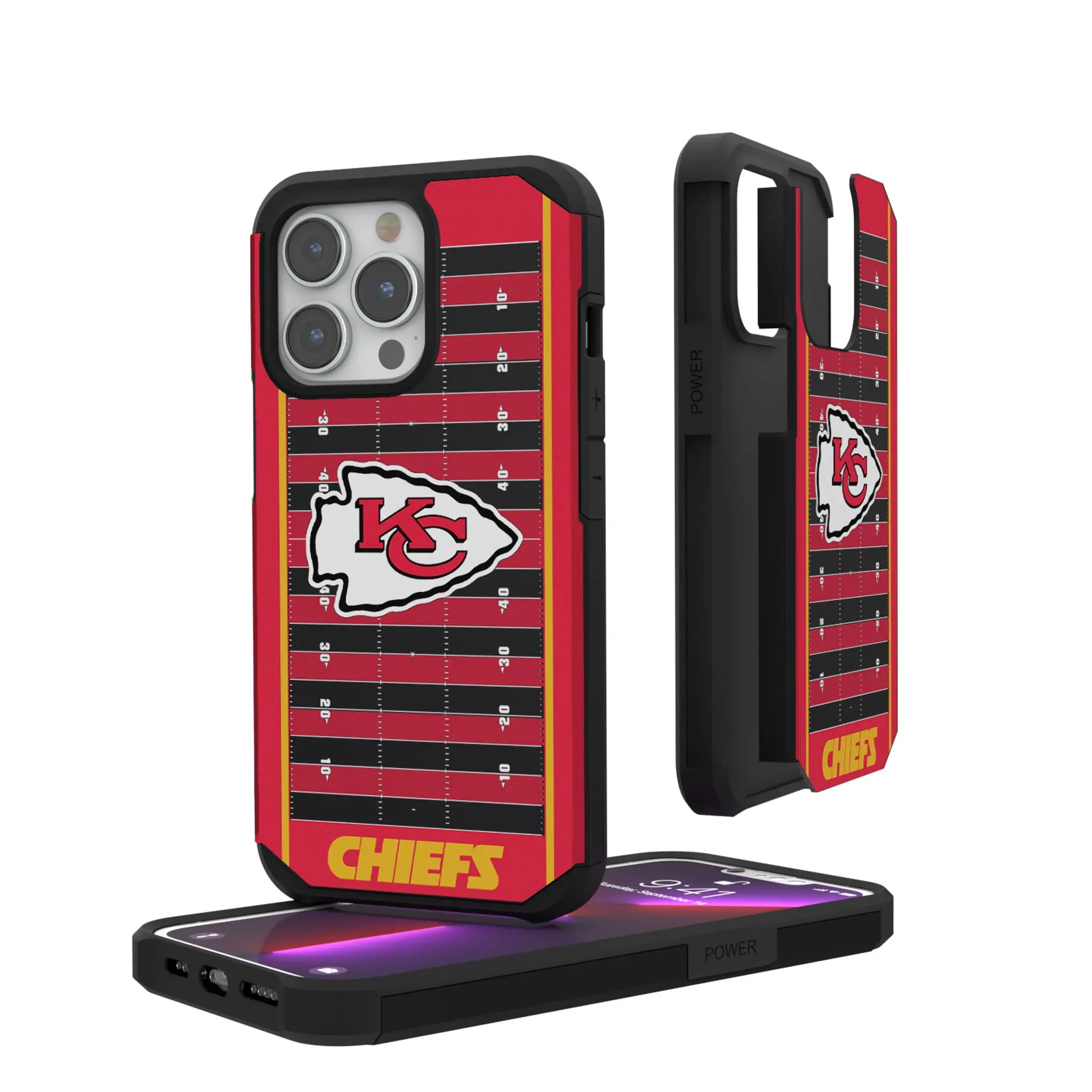 Kansas City Chiefs Field iPhone Rugged Phone Case for Apple iPhone
