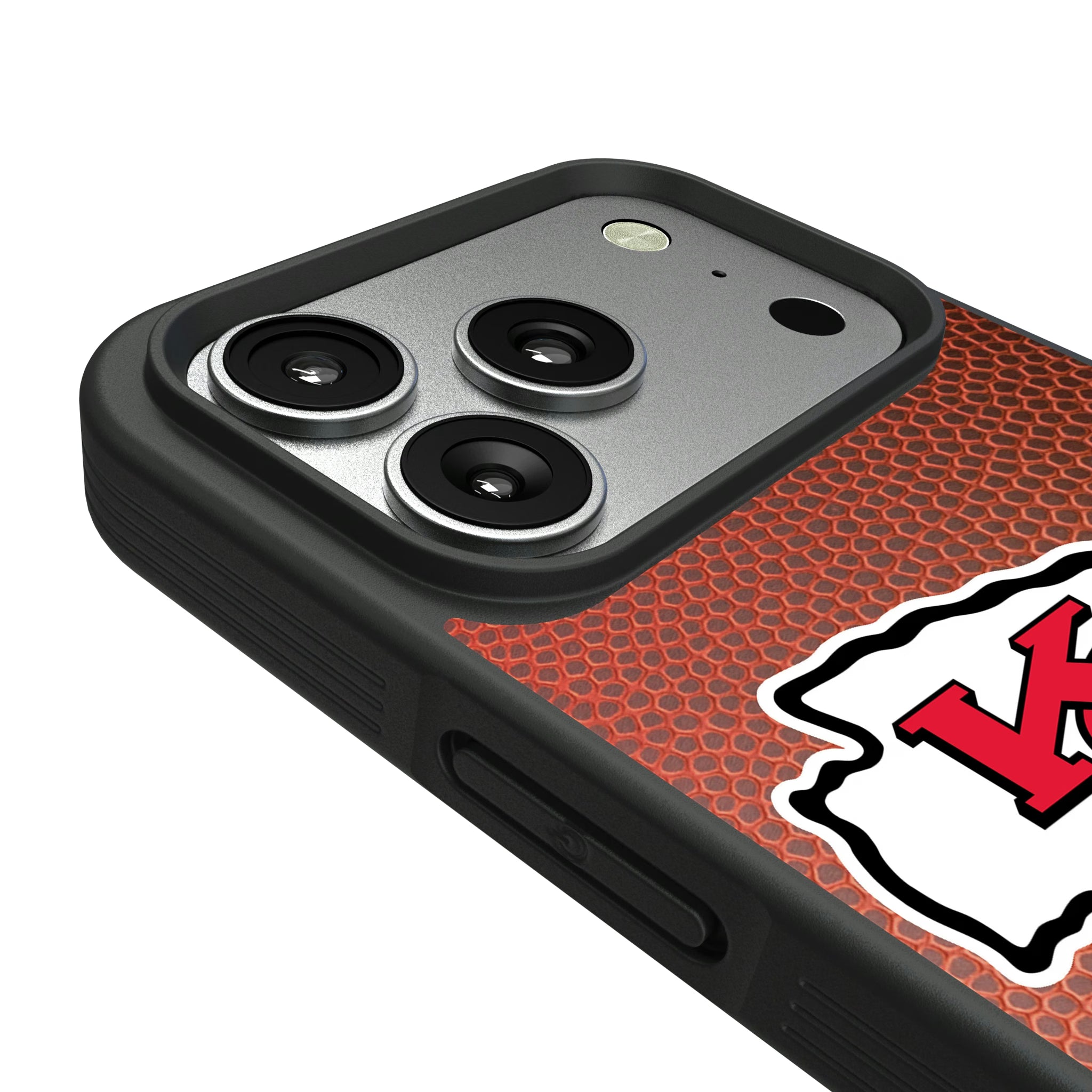 Kansas City Chiefs Football Wordmark iPhone Bump Phone Case for Apple iPhone - Detail#Device_iPhone 17 Pro