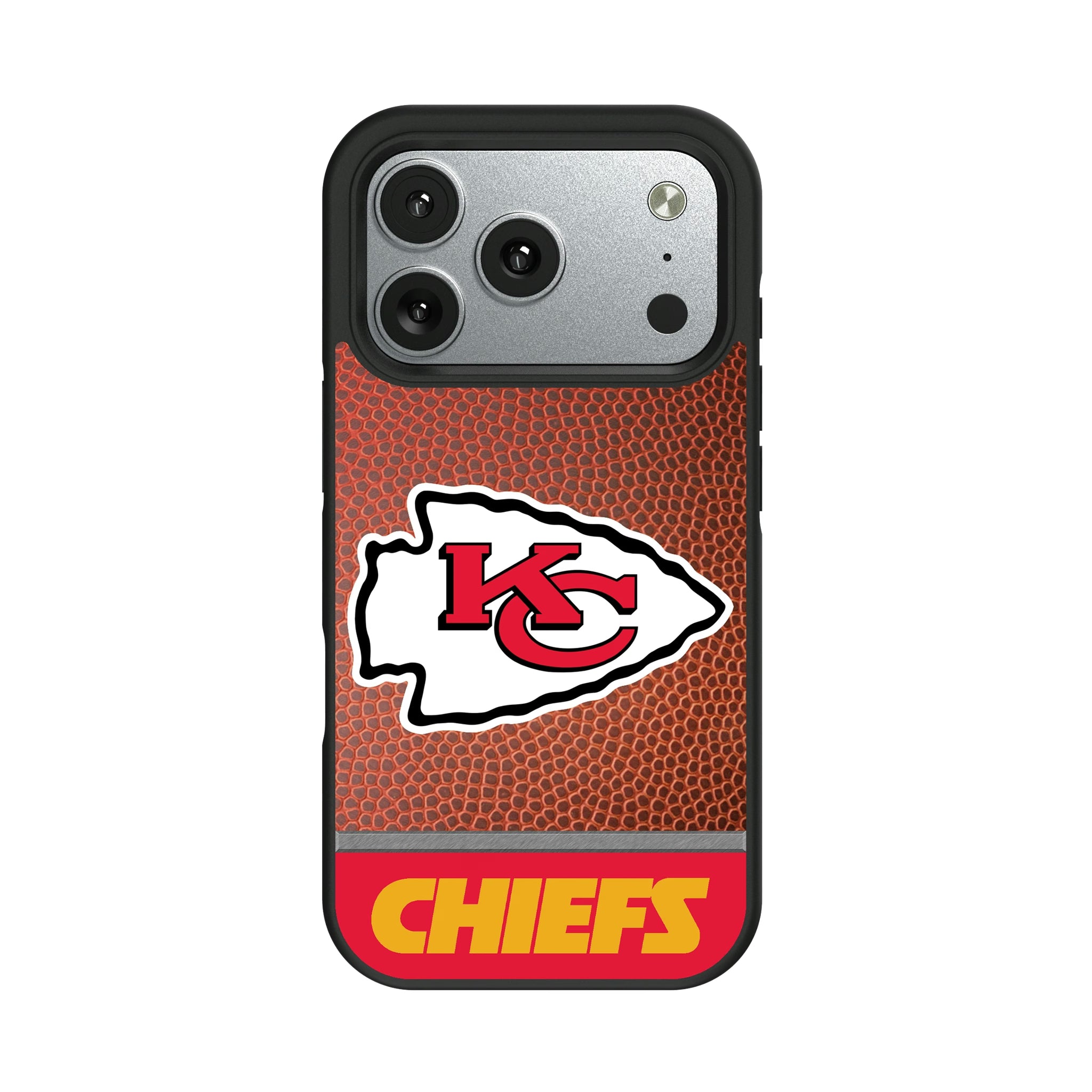 Kansas City Chiefs Football Wordmark iPhone Bump Phone Case for Apple iPhone#Device_iPhone 17 Pro