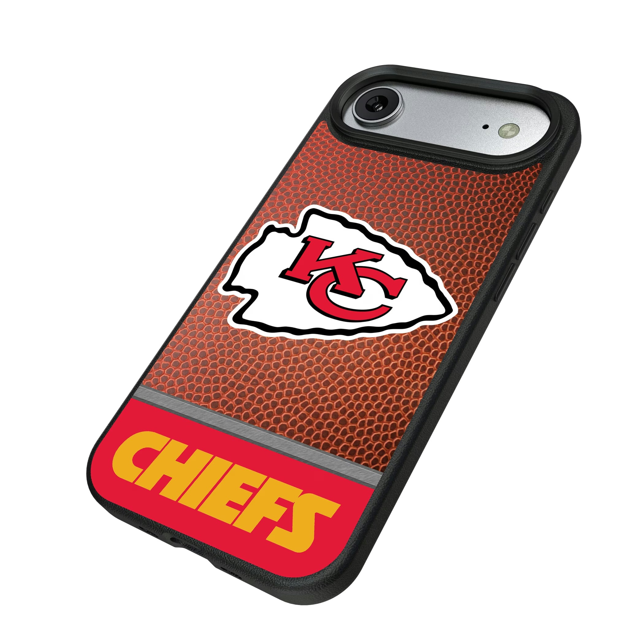 Kansas City Chiefs Football Wordmark iPhone MagSafe Compatible Phone Case for Apple iPhone - Isometric View#Device_iPhone Air