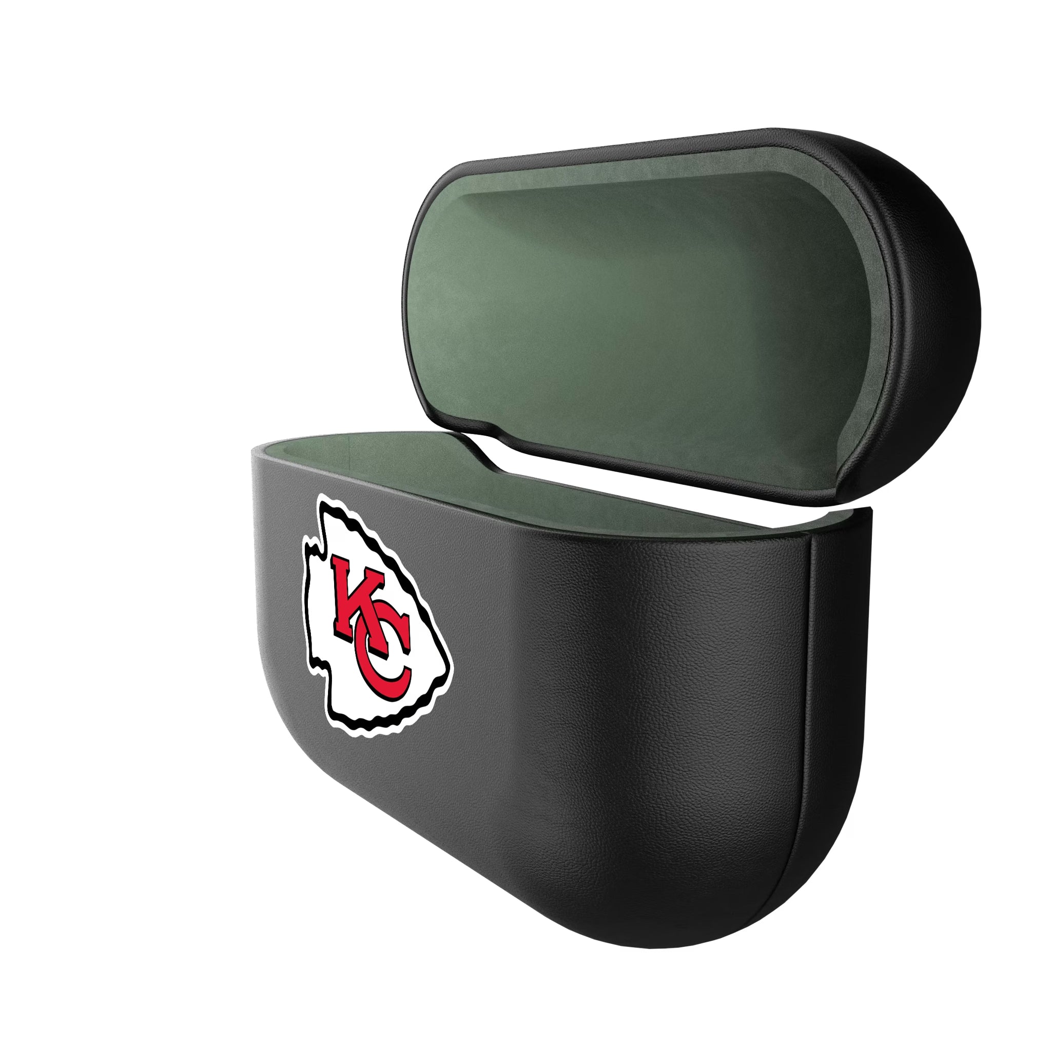Kansas City Chiefs Insignia AirPods AirPod Case Cover - Isometric View#Device_AirPods Pro 1st Gen