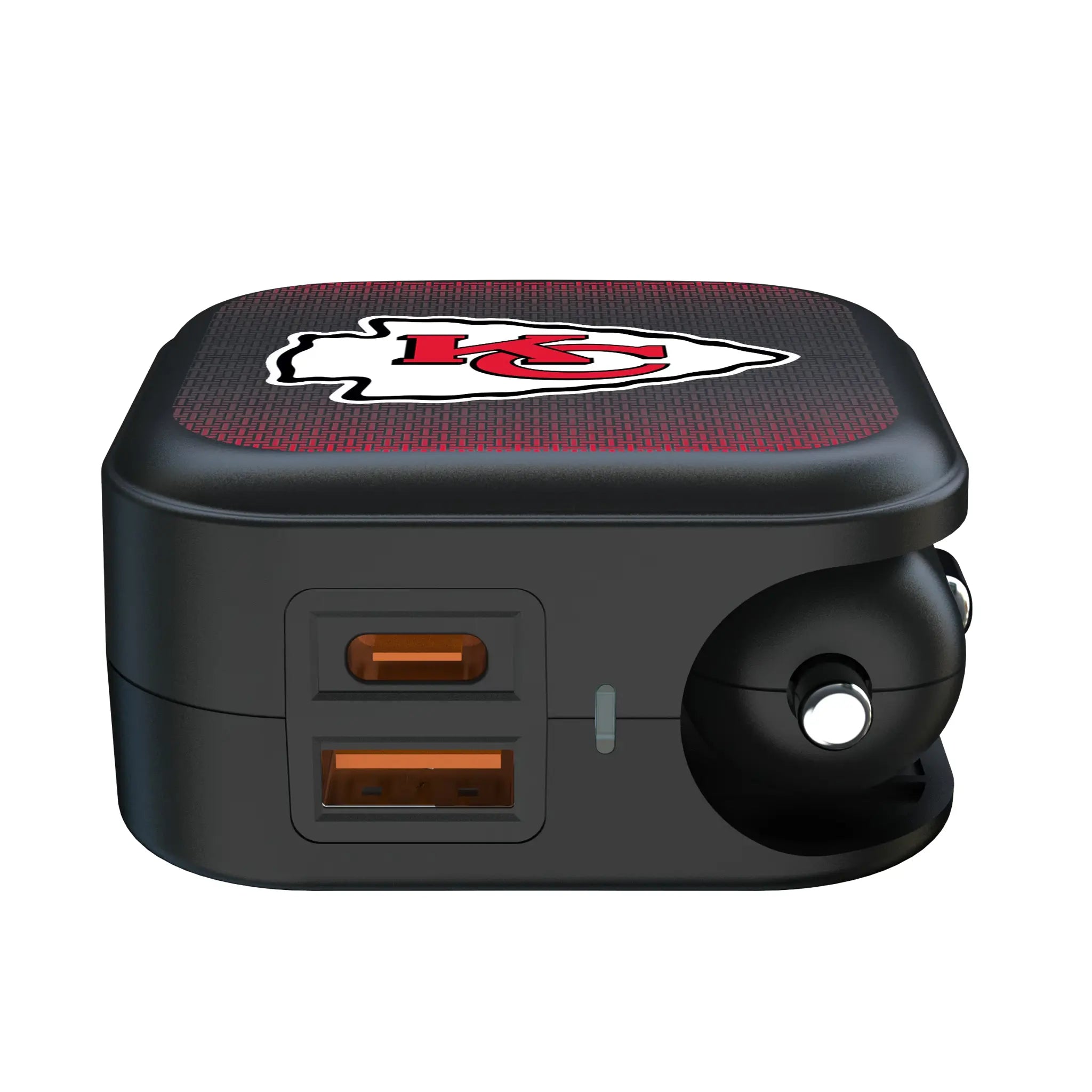 Kansas City Chiefs Linen 2 in 1 USB A/C Charger