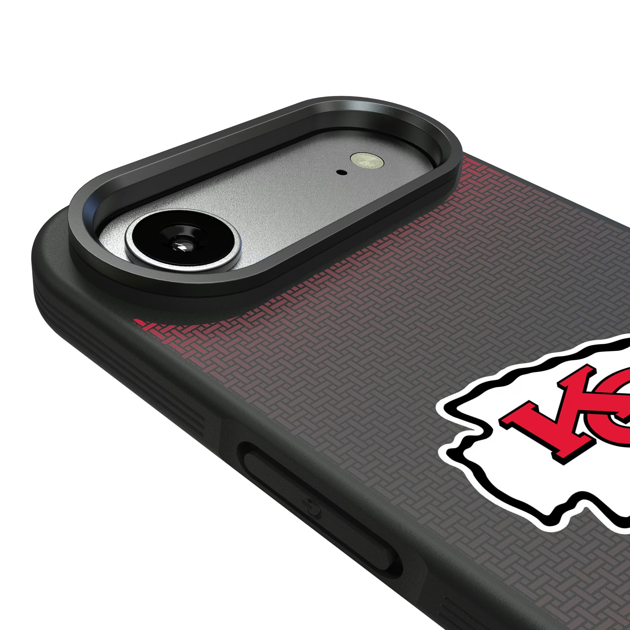 Kansas City Chiefs Linen iPhone Bump Phone Case for Apple iPhone - Detail#Device_iPhone Air