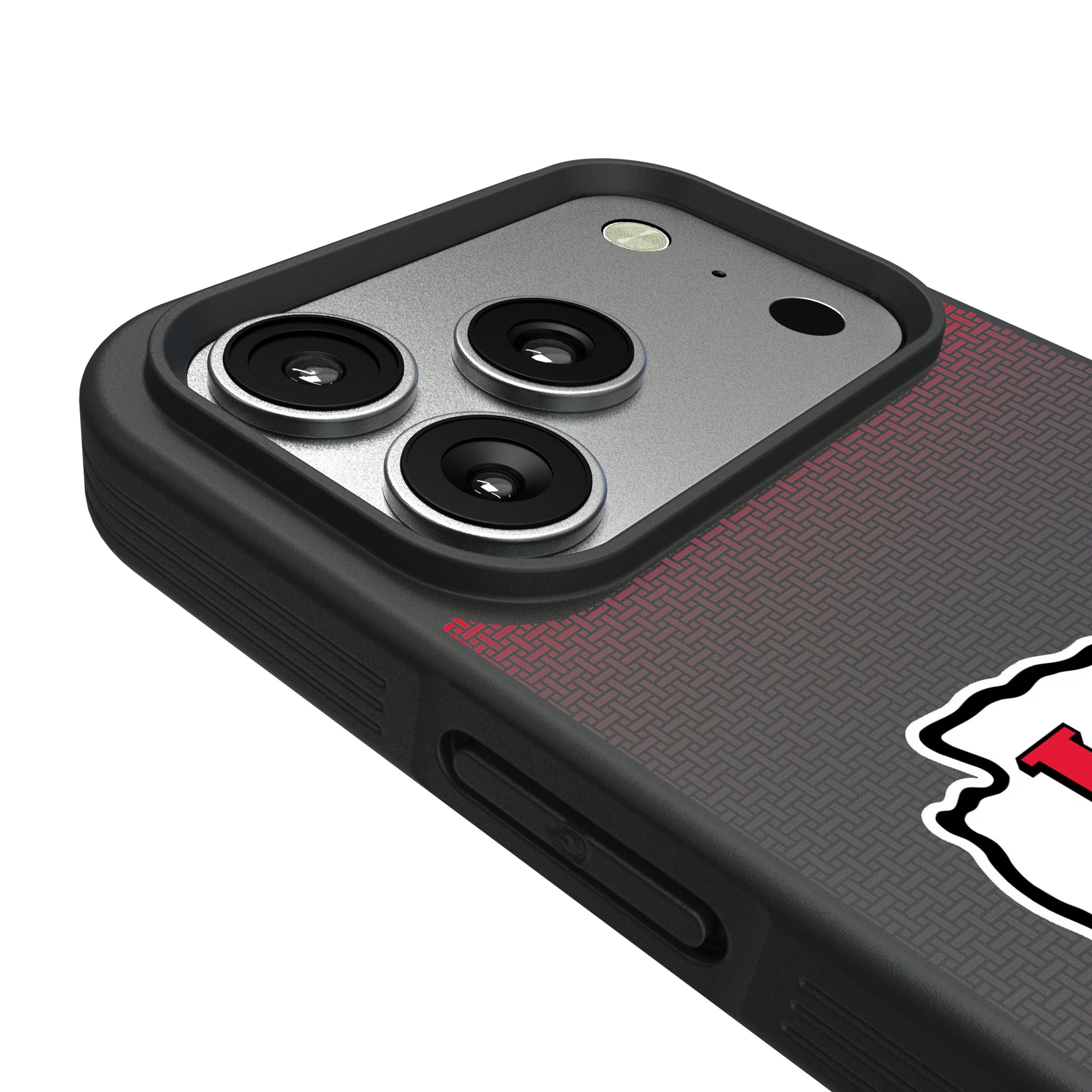 Kansas City Chiefs Linen iPhone Bump Phone Case for Apple iPhone - Detail#Device_iPhone 17 Pro