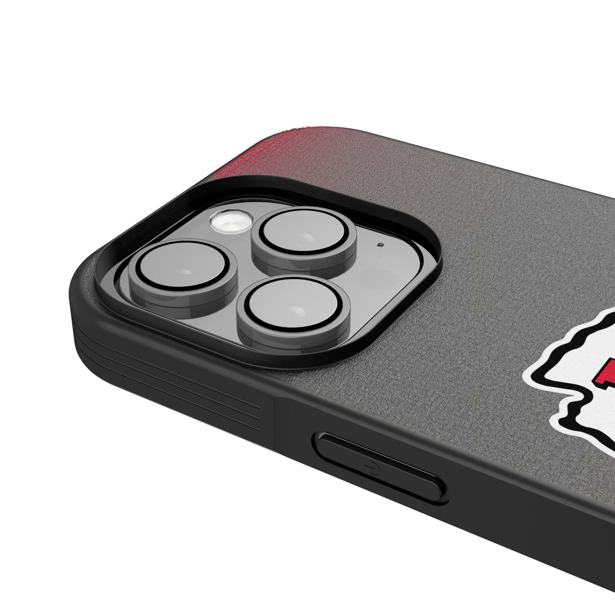 Kansas City Chiefs Linen iPhone Bump Phone Case for Apple iPhone - Detail